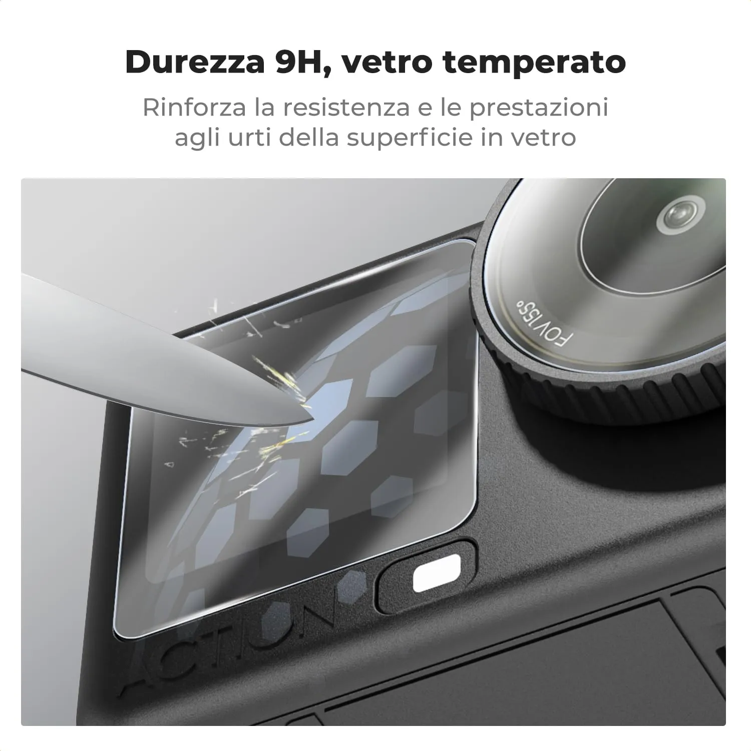 K&F Concept Cage and Screen Protector for DJI Osmo Action 6 - immagine 6