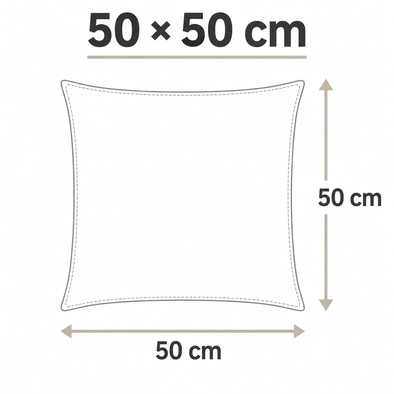 PETTI Artigiani Italiani Federe Cuscino 50x50 cm in Microfibra, Set 2 Fodere Double Face Celeste Grigio Chiaro - immagine 4