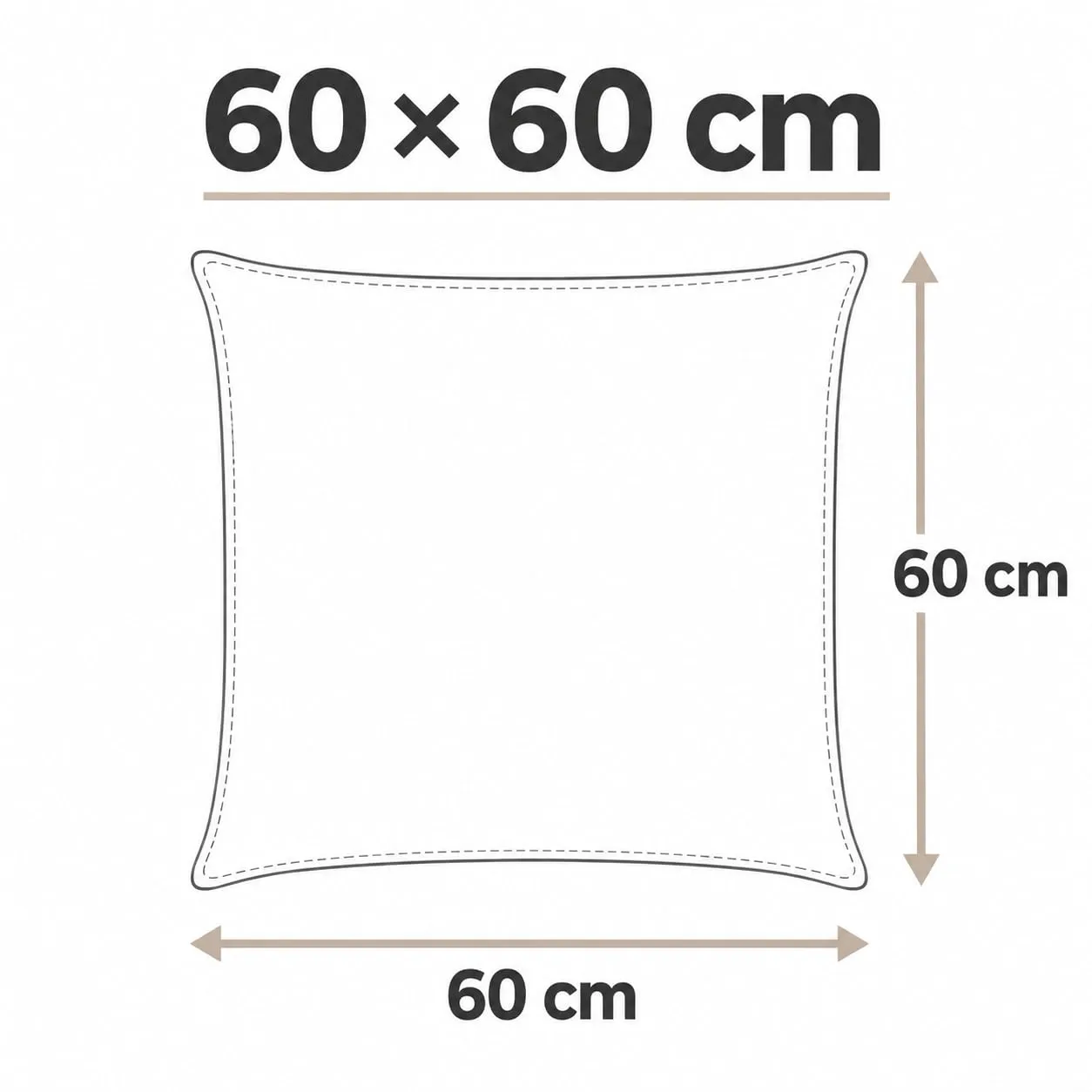 PETTI Artigiani Italiani - Set 2 Federe per Cuscini 60x60 cm in Microfibra Double Face, Bianco Nero - immagine 4