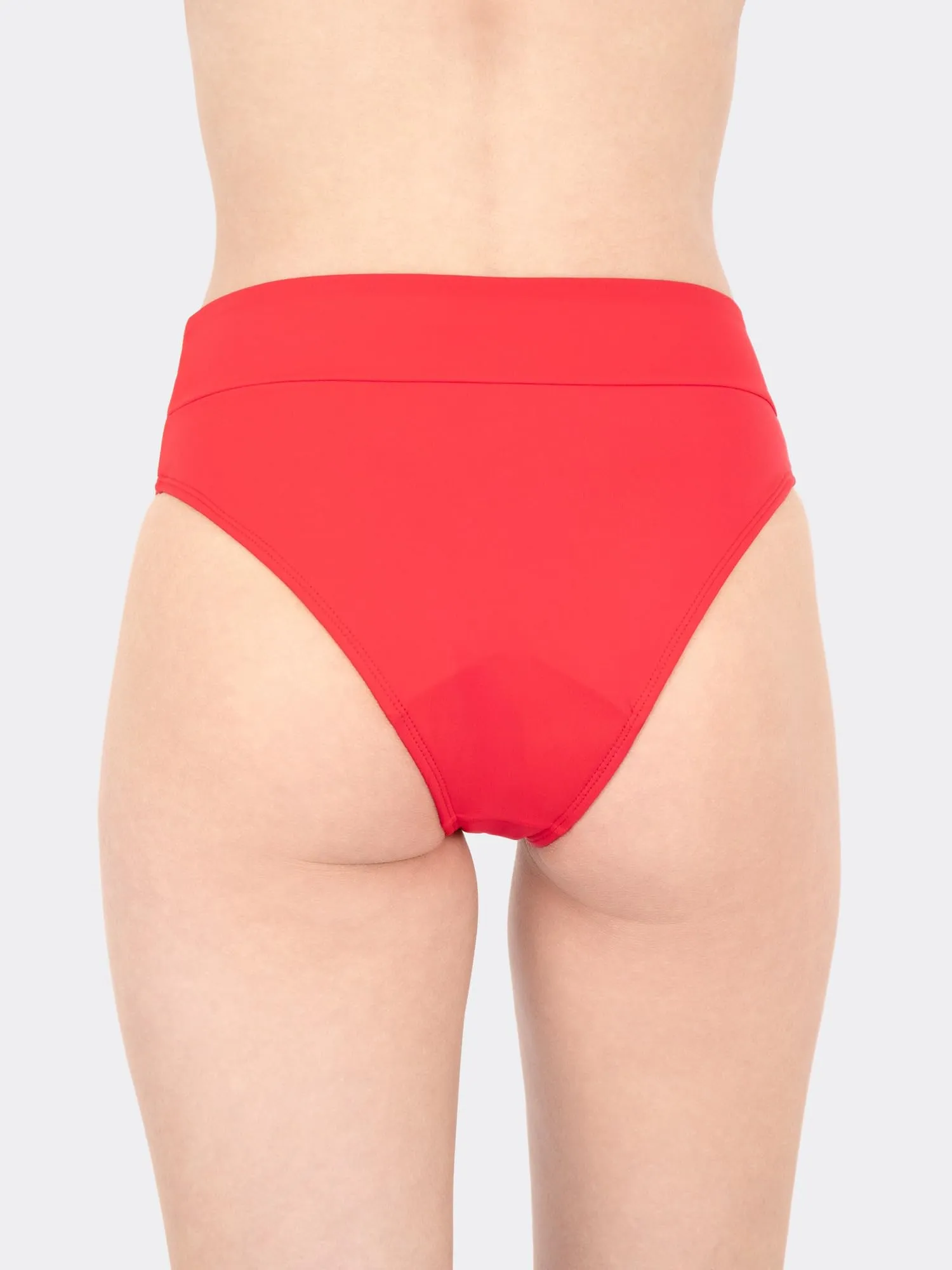 MYLILY Slip Bagno Mestruale Basic, Rosso, XS - immagine 7