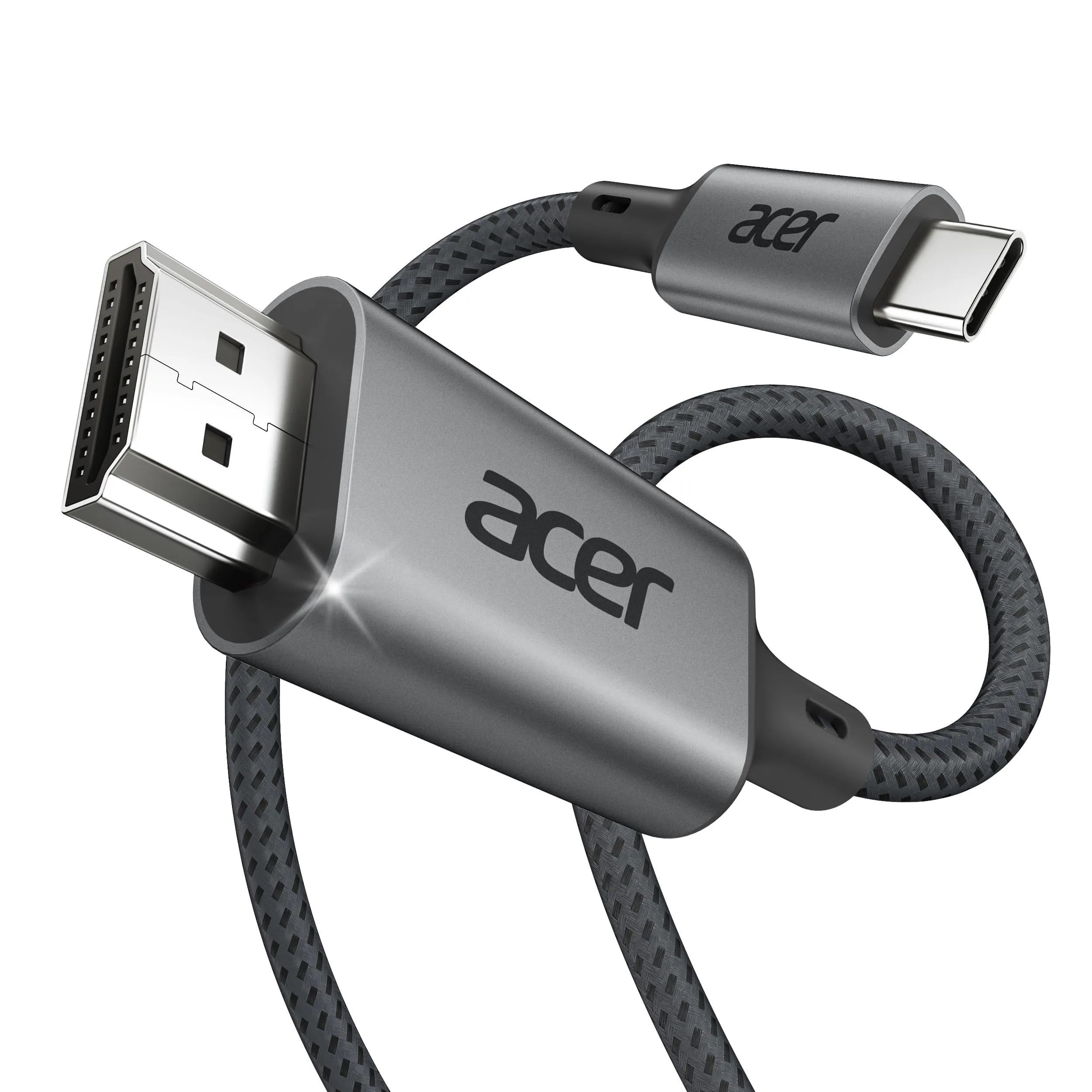 Acer Cavo USB C a HDMI 4K@60Hz Thunderbolt 3/4 HDMI 2.0, 4.5M - immagine 1