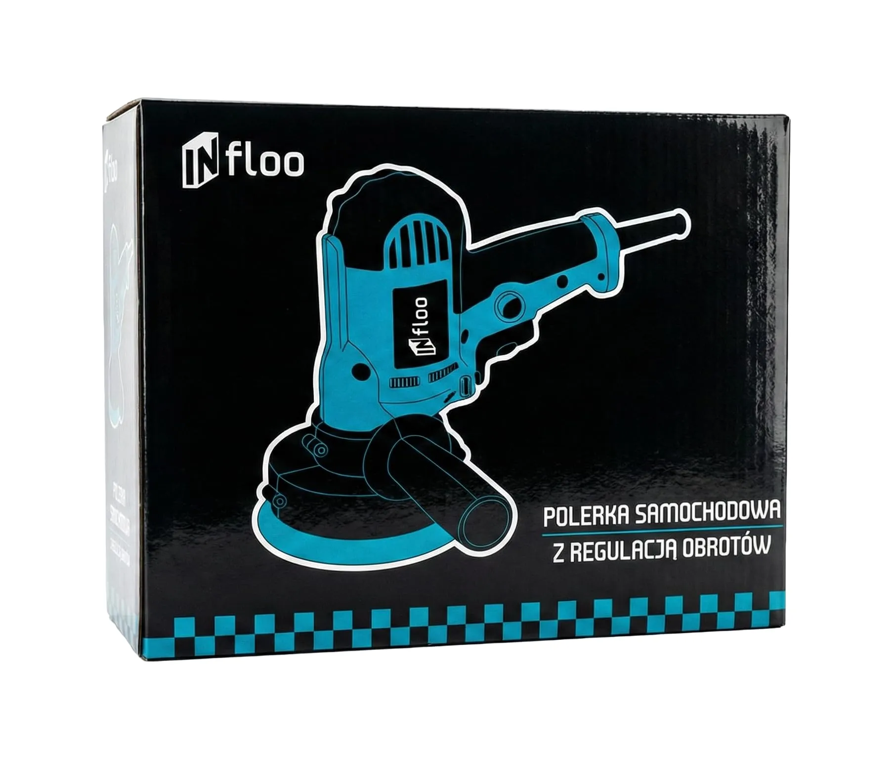 INfloo Lucidatrice Auto 700 W, Velocità Regolabile 600–3700 giri/min, Disco 125 mm, Set con Accessori - immagine 11