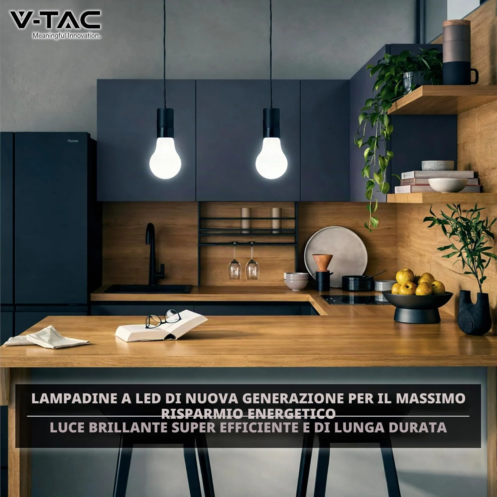 V-TAC Lampadine LED E27 A60 8,5W (60W) 806 Lumen Luce Fredda 6500K, 3 Pezzi - immagine 6