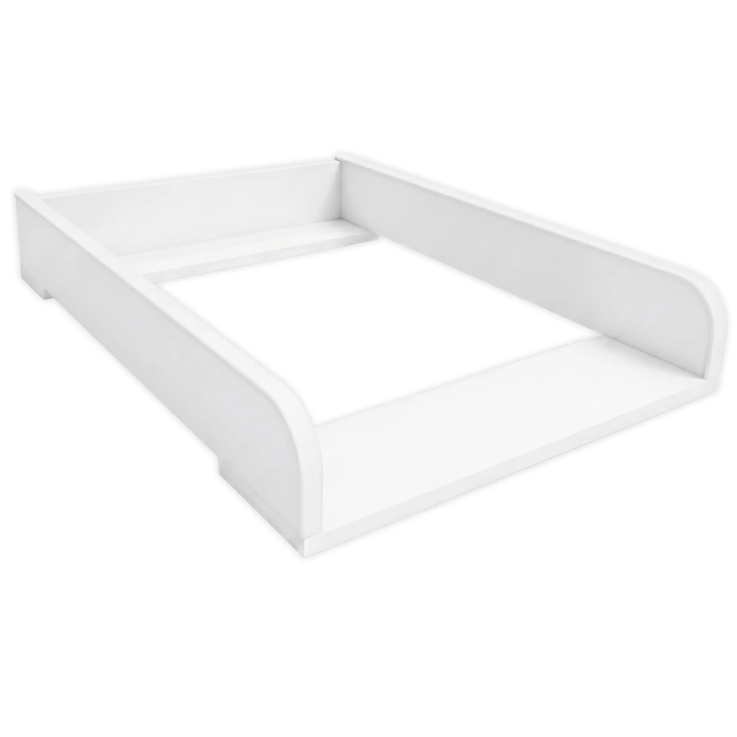 ComfortCove Fasciatoio per Comò, Sponde Arrotondate, 53,2 x 70 cm, Bianco - immagine 1