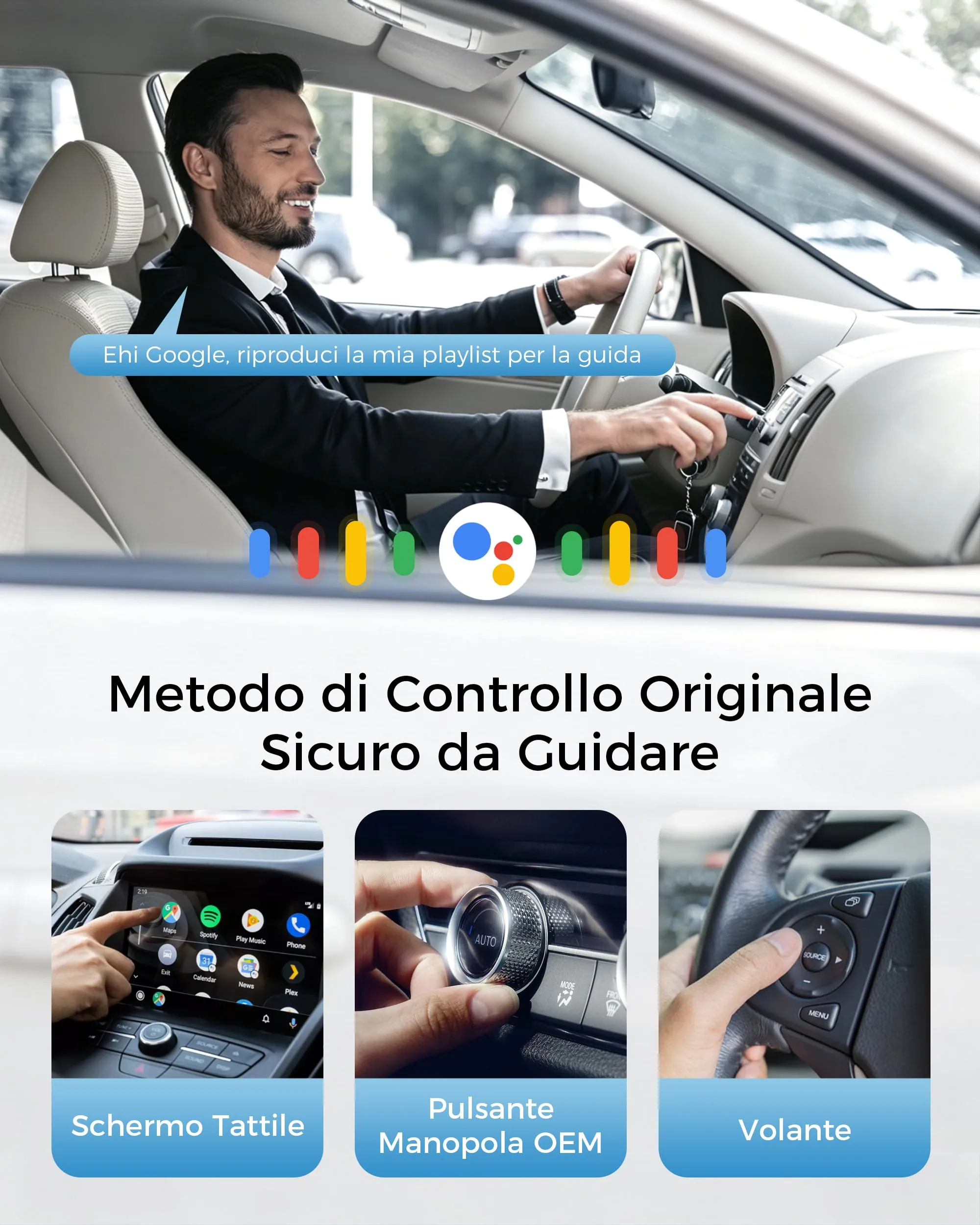 WityEye Adattatore Android Auto Wireless - immagine 5