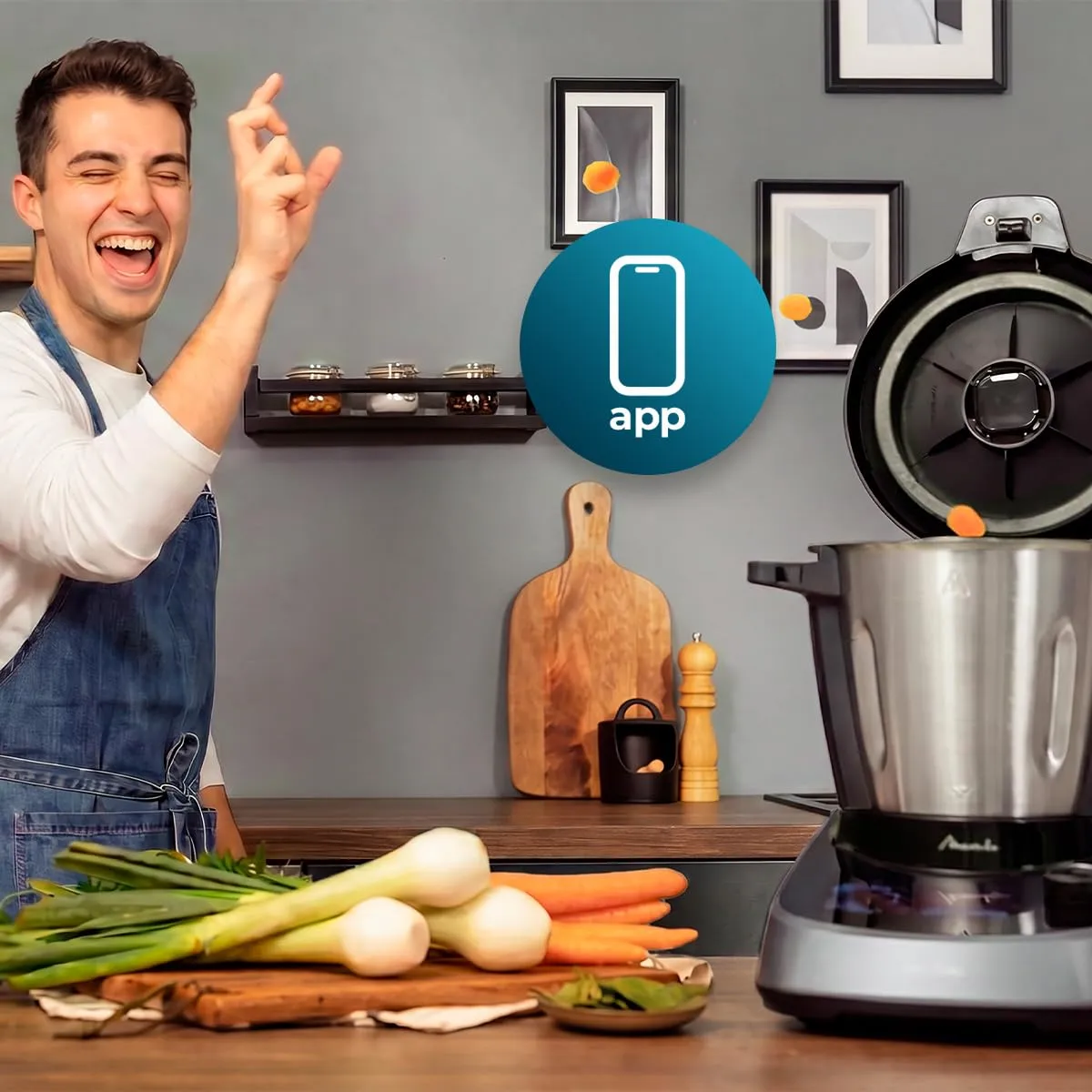 Cecotec Mambo Touch Daily Robot da Cucina Multifunzione, 3.3 Litri, 37 Funzioni, Display Touch, Bilancia e Caraffa in Acciaio Inossidabile - immagine 13