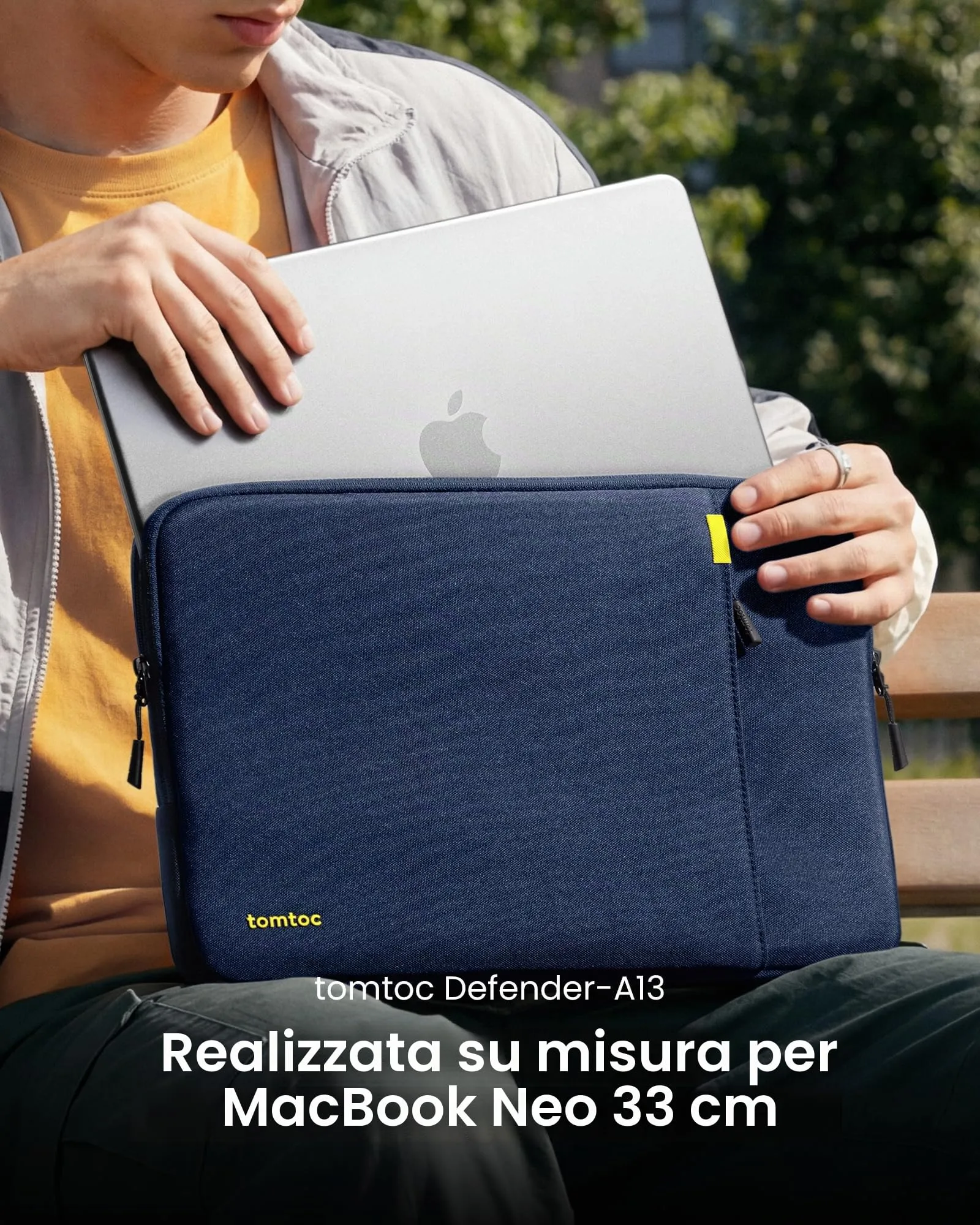 tomtoc Custodia 360° per MacBook Neo 13 Pollici A18 Pro A3404 - immagine 2