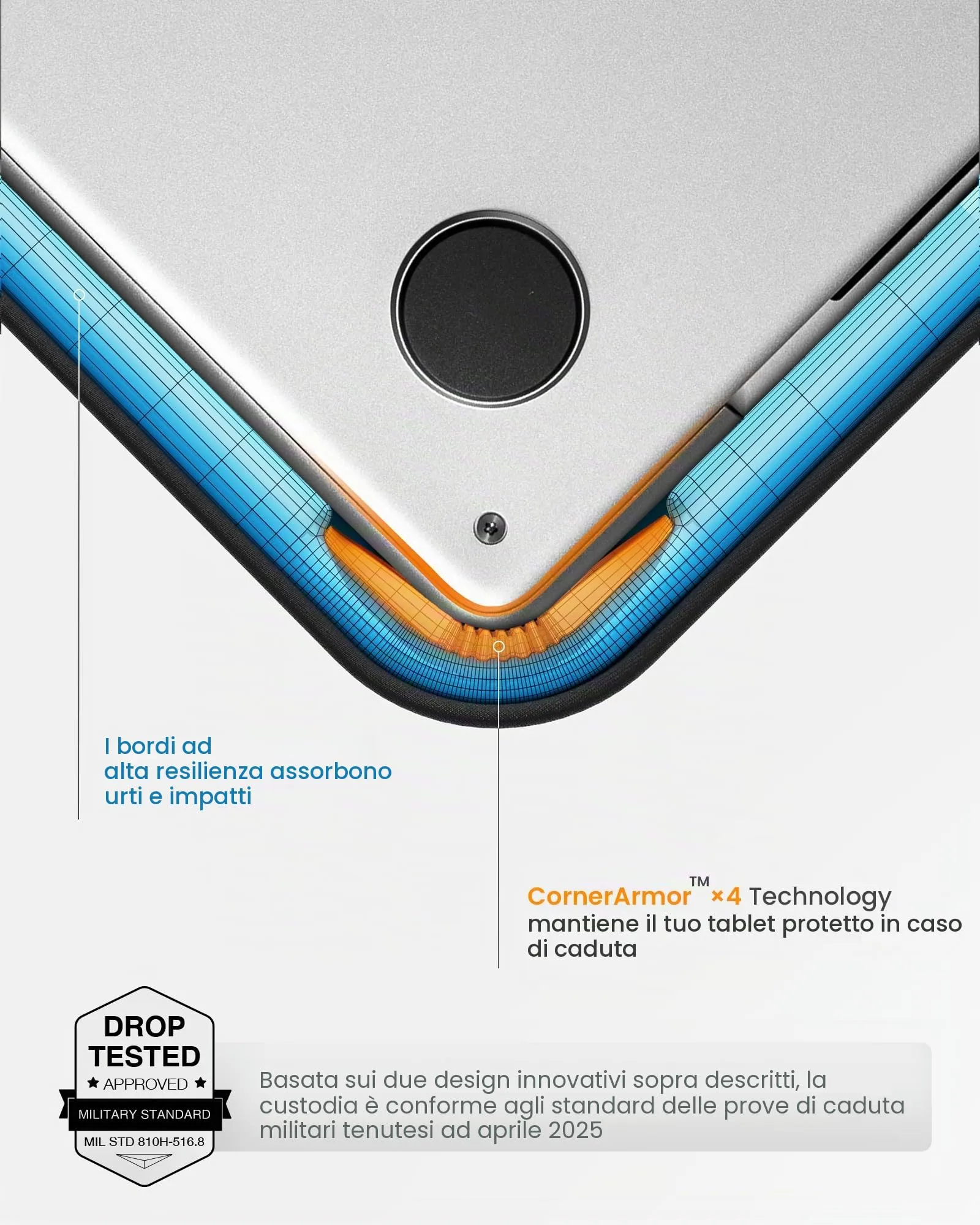 tomtoc Custodia 360° per MacBook Neo 13 Pollici A18 Pro A3404 - immagine 3