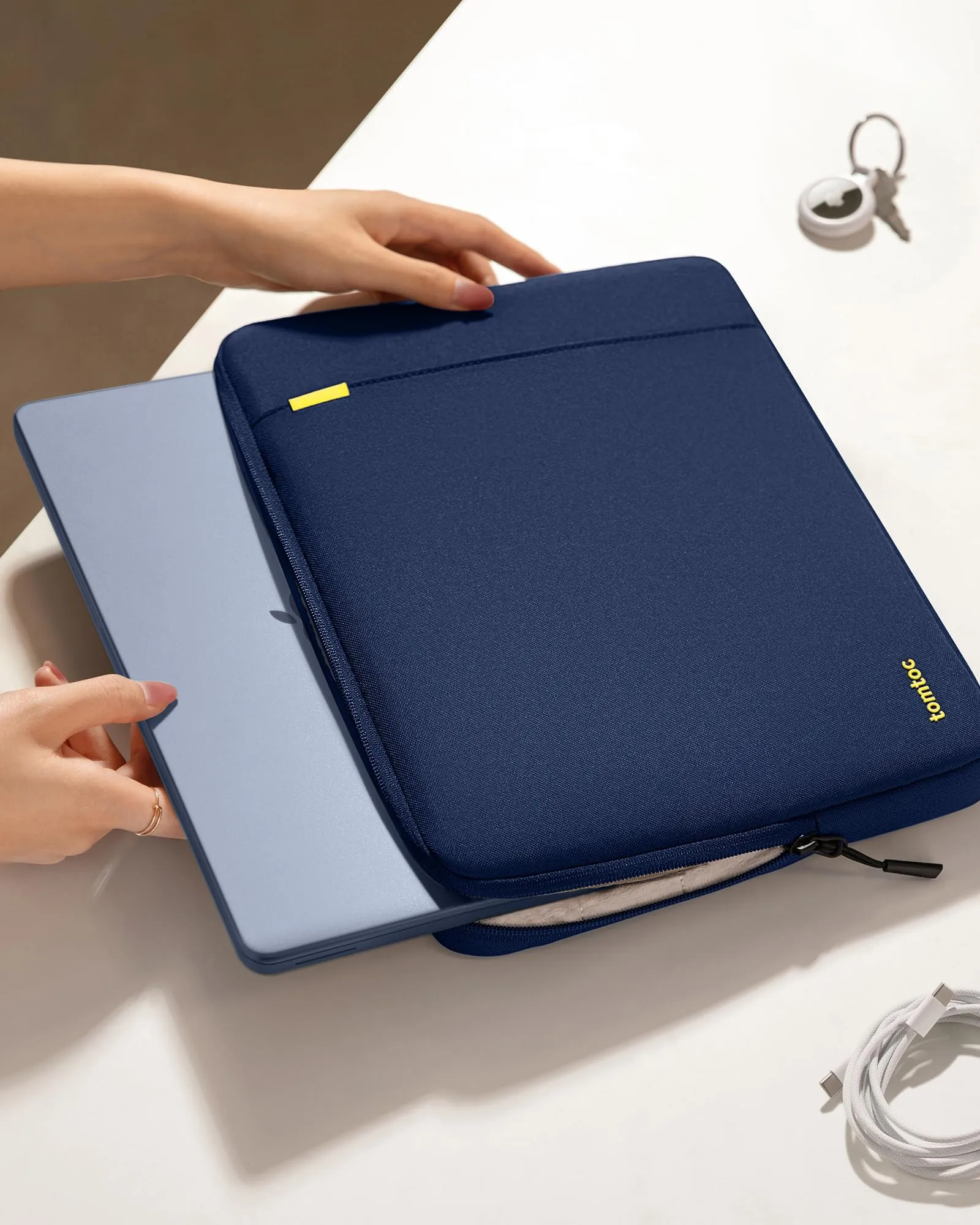 tomtoc Custodia 360° per MacBook Neo 13 Pollici A18 Pro A3404 - immagine 9