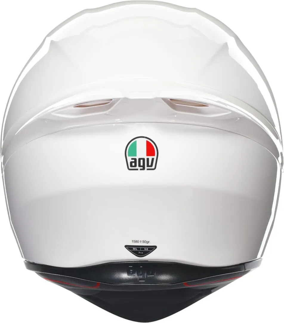AGV K1 S E2206 Casco Moto Integrale Racing - Bianco, S - immagine 4