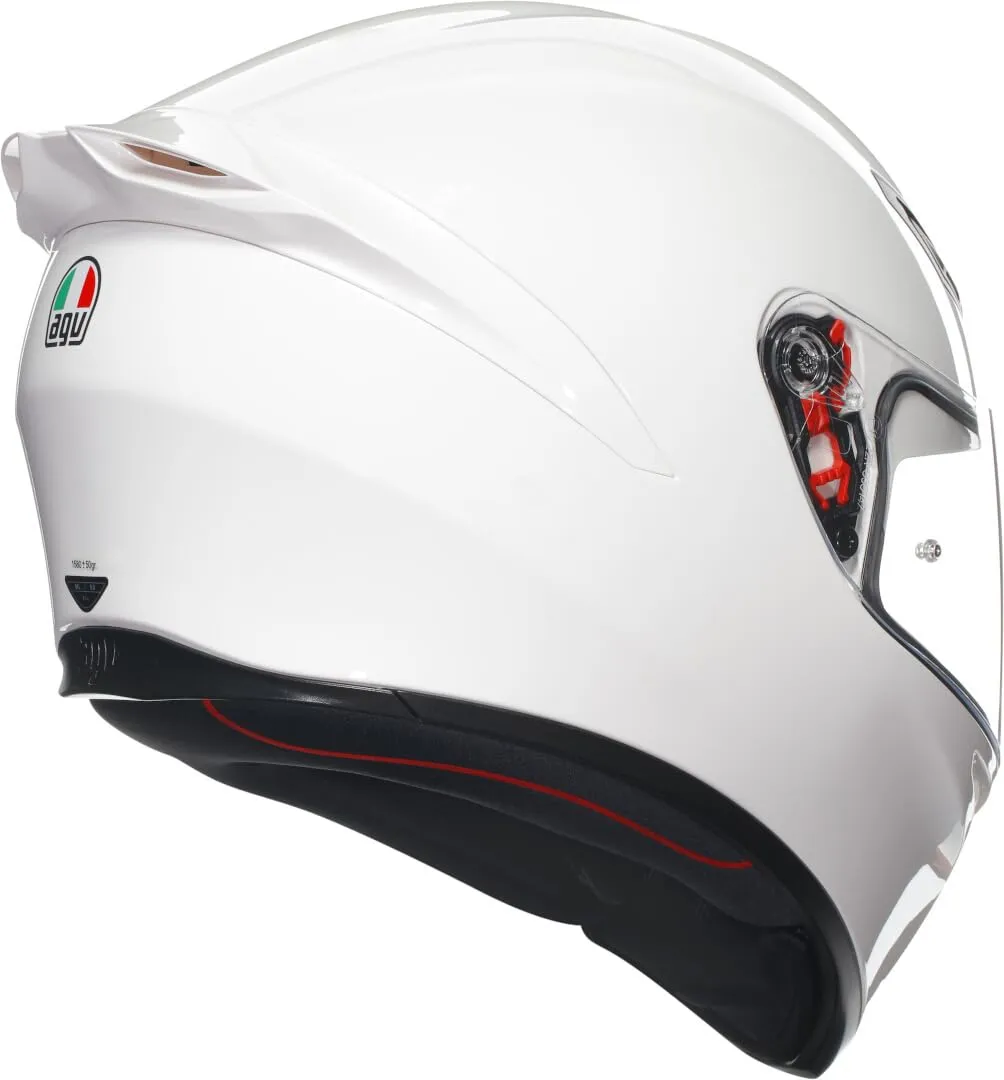 AGV K1 S E2206 Casco Moto Integrale, Bianco, M - immagine 3