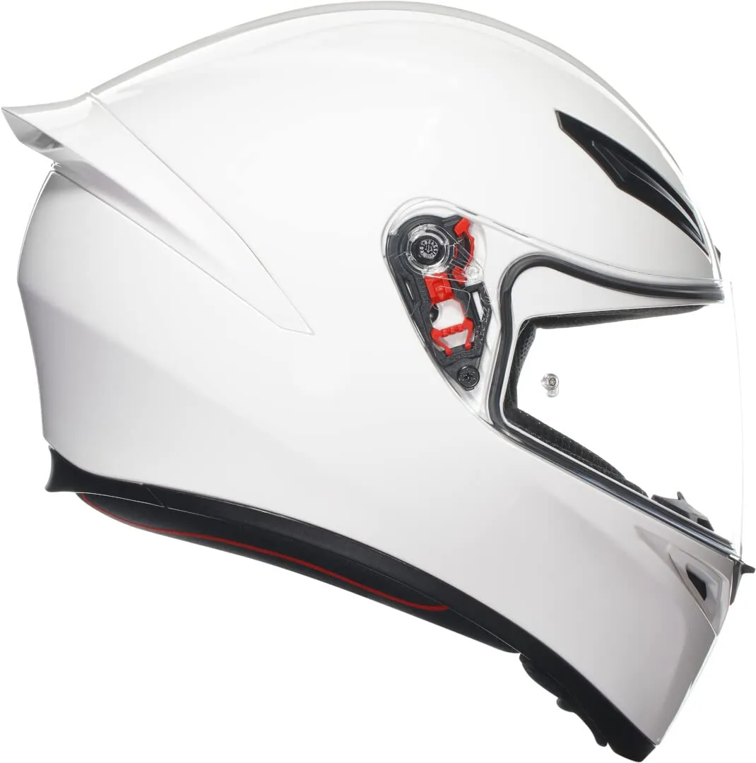 AGV K1 S E2206 Casco Moto Integrale, Bianco, M - immagine 6