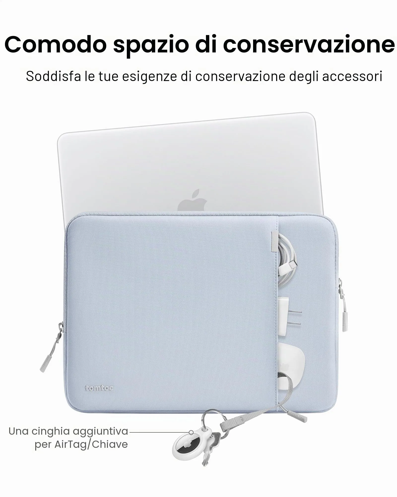 tomtoc Custodia 360° per MacBook Neo 13 Pollici A18 Pro A3404 - immagine 5