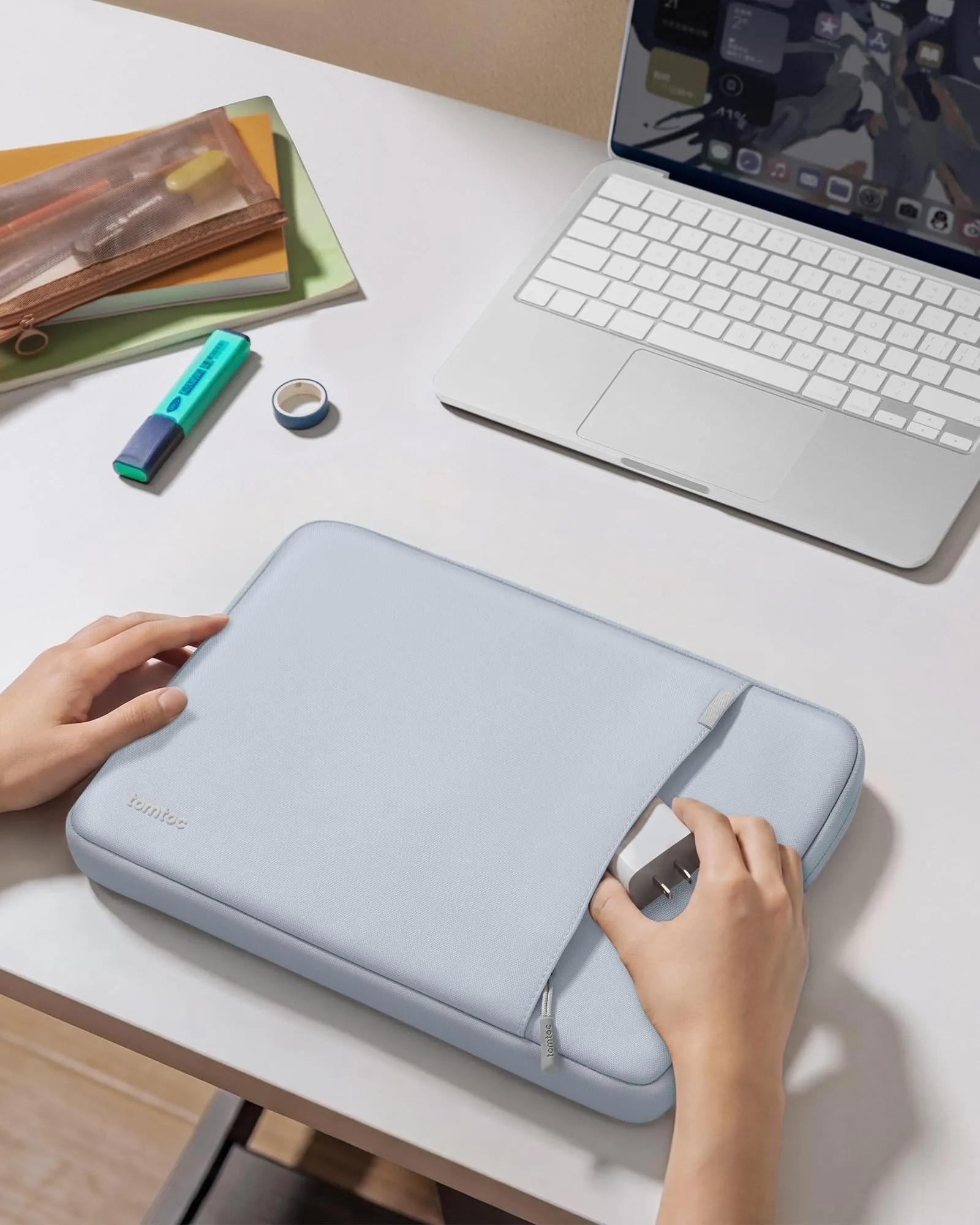 tomtoc Custodia 360° per MacBook Neo 13 Pollici A18 Pro A3404 - immagine 8