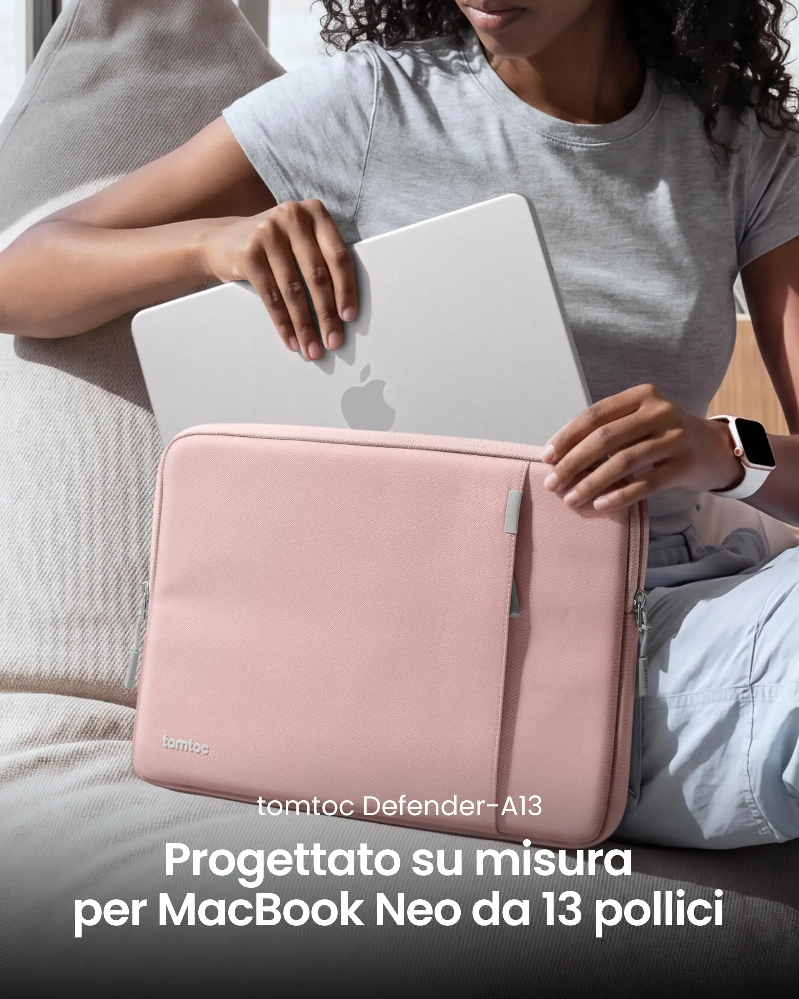 tomtoc Custodia per MacBook Neo 13 Pollici A18 Pro A3404 - immagine 2