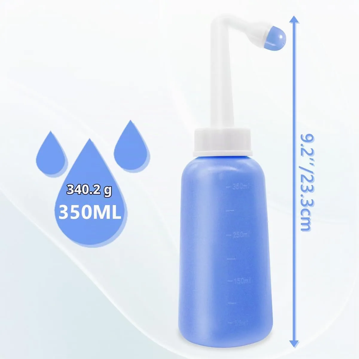 Showvigor Bottiglia Perineale per Recupero Post Parto, 350 ml, Viola - immagine 2