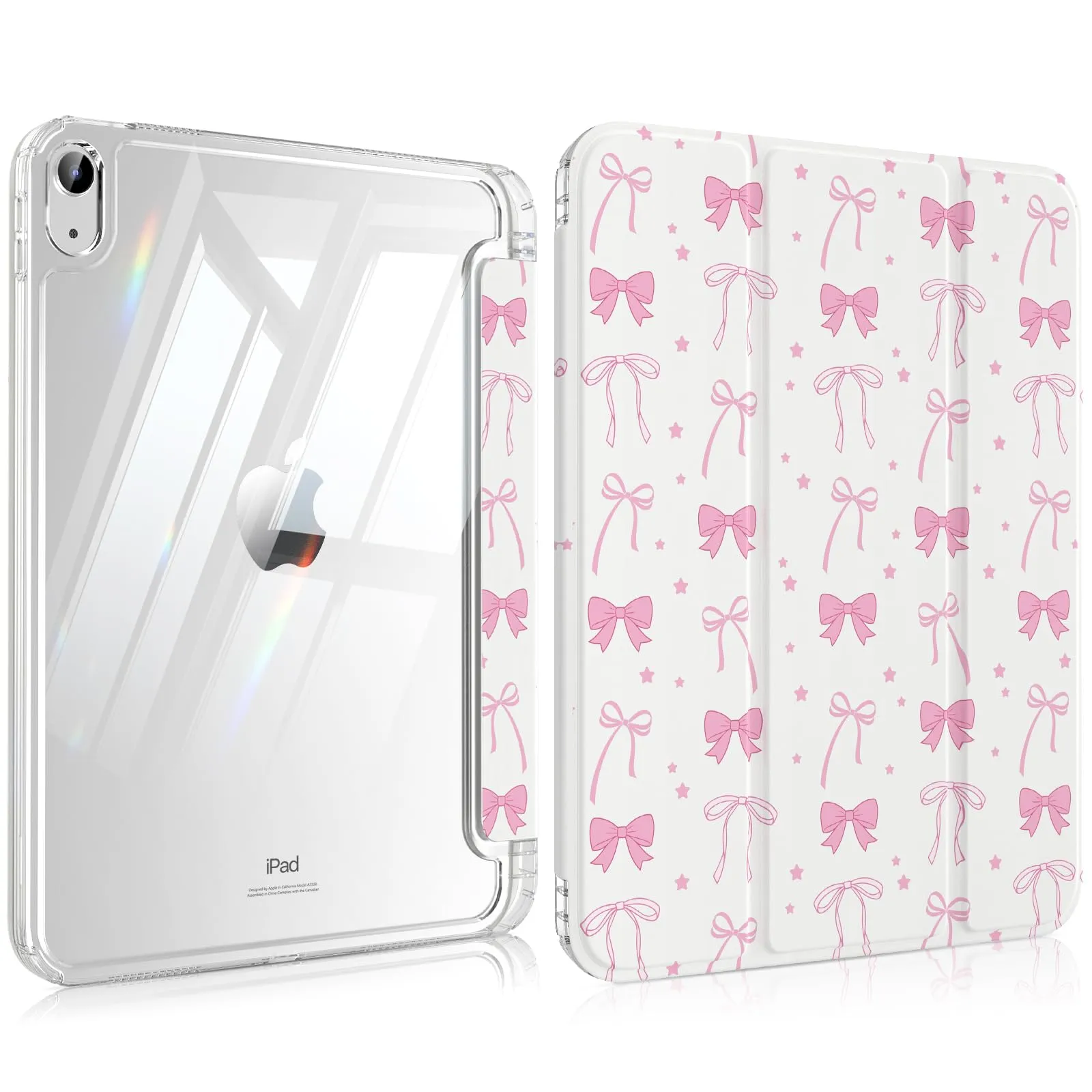MoKo Custodia per iPad 11ª Gen 11" e iPad 10ª Gen 10.9", Stella Bianca - immagine 1