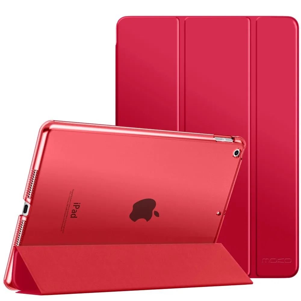 MoKo Cover for iPad 9th/8th/7th Gen 10.2", Vino Red - immagine 1
