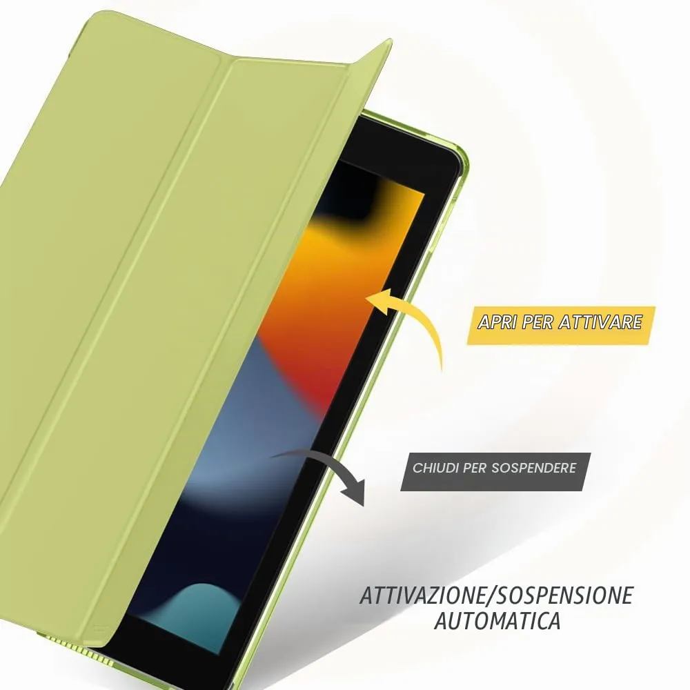 MoKo Cover per iPad 9a/8a/7a Gen 10,2", Verde Felce Selvatica - immagine 5