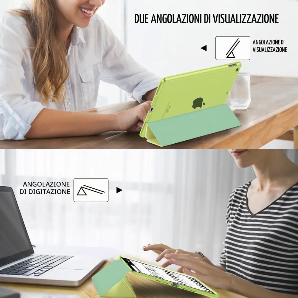 MoKo Cover per iPad 9a/8a/7a Gen 10,2", Verde Felce Selvatica - immagine 6
