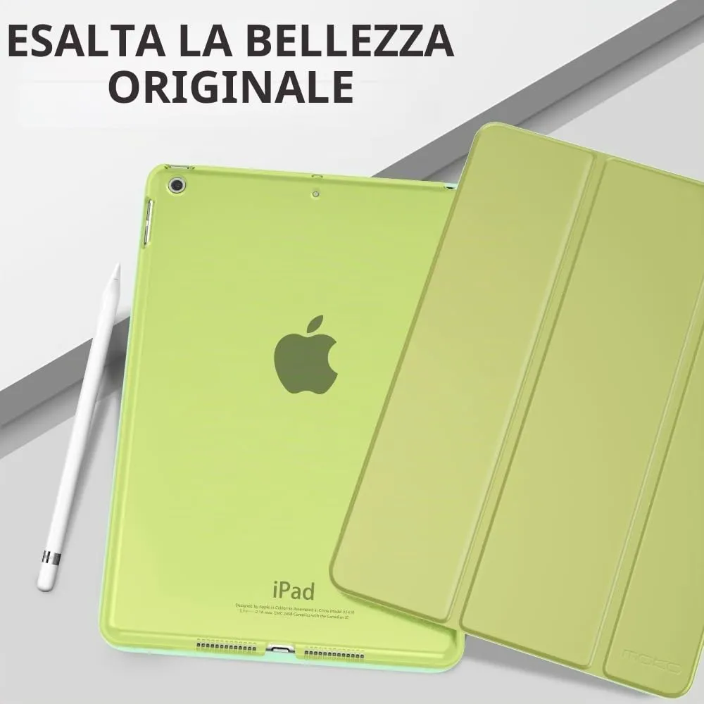 MoKo Cover per iPad 9a/8a/7a Gen 10,2", Verde Felce Selvatica - immagine 9