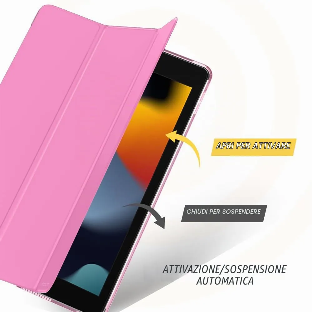 MoKo Cover for iPad 9th/8th/7th Gen 10.2", Peonía - immagine 5