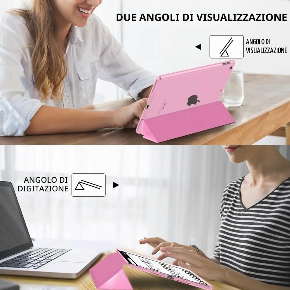 MoKo Cover for iPad 9th/8th/7th Gen 10.2", Peonía - immagine 6
