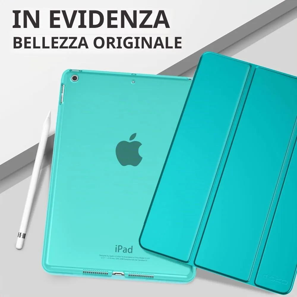 MoKo Cover for iPad 9th/8th/7th Gen 10.2", Blu Bondi - immagine 9