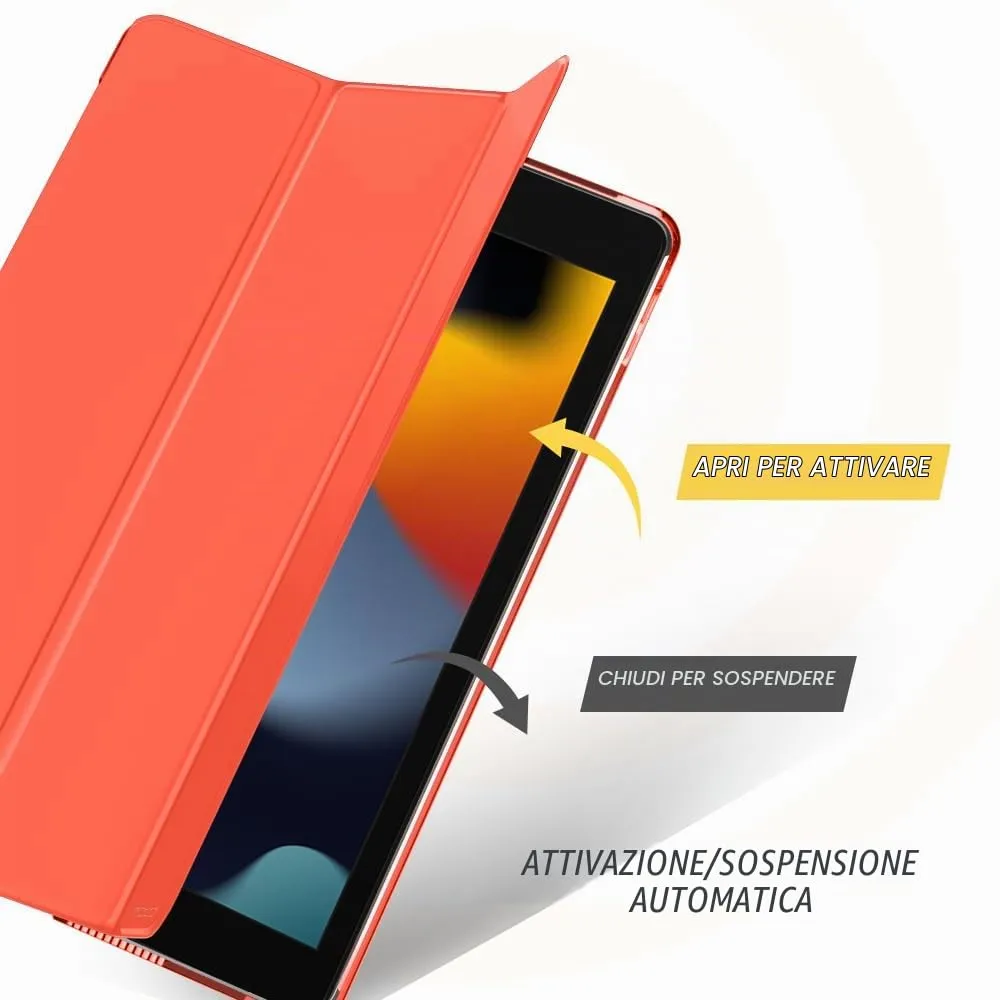 MoKo Cover for iPad 9th/8th/7th Gen 10.2", Guava Brillante - immagine 5