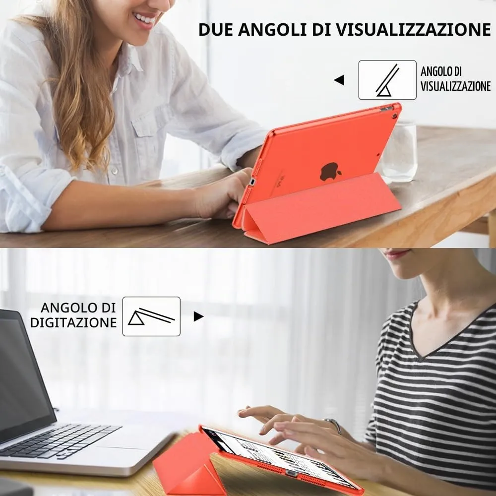 MoKo Cover for iPad 9th/8th/7th Gen 10.2", Guava Brillante - immagine 6