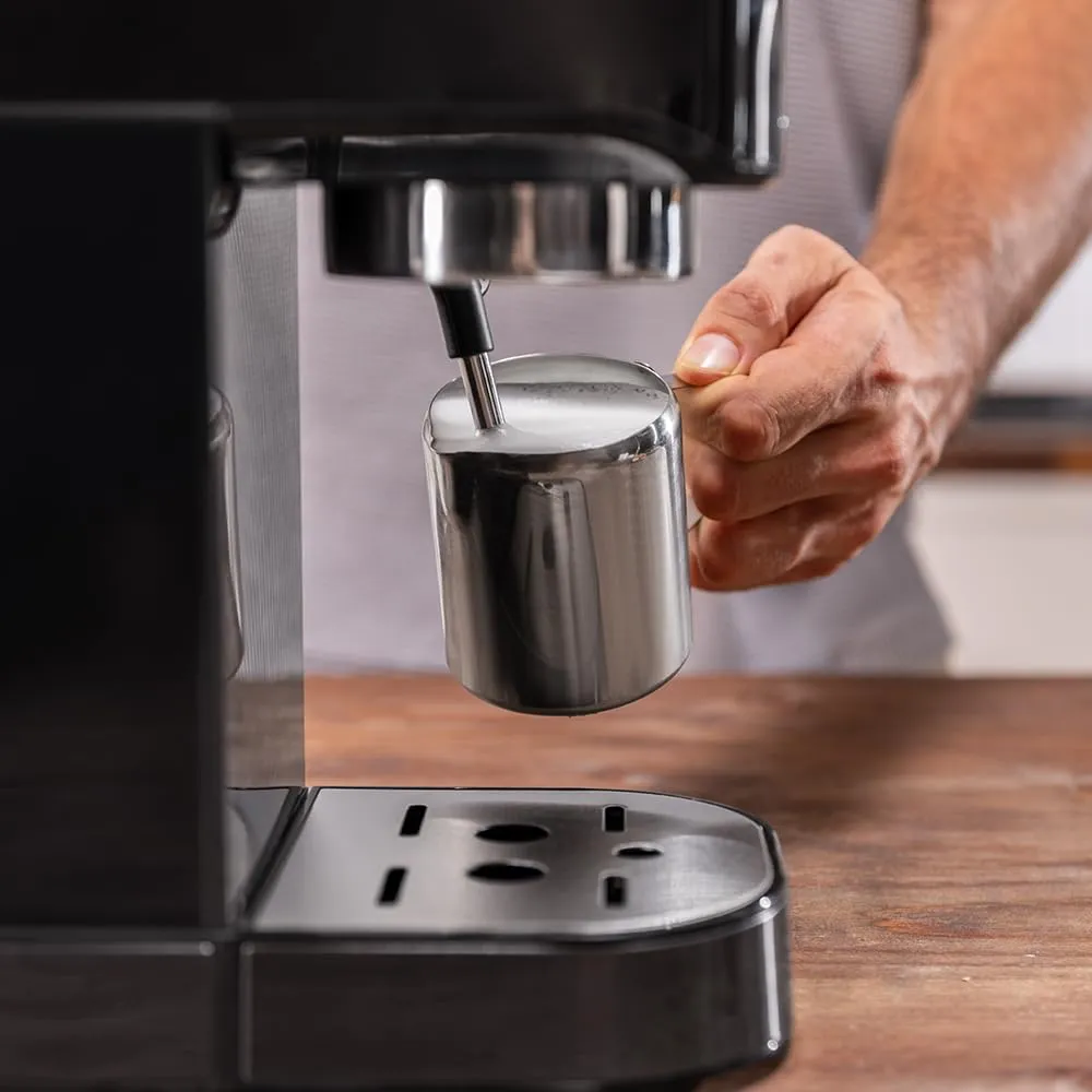 Cecotec Cafelizzia 20 Touch Macchina da Caffè Espresso e Cappuccino, 1350W, 20 Bar, Schermo Tattile, Serbatoio Acqua 1L, Thermoblock - immagine 9