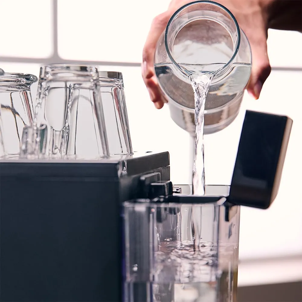 Cecotec Power Espresso 20 Macchina da Caffè Espresso Semiautomatica ColdBrew, 1350W, 20 Bar, Schermo Tattile, Serbatoio Acqua 1,5L, Serbatoio Latte 500ml, Scaldatazza, Doppio Braccio - immagine 8