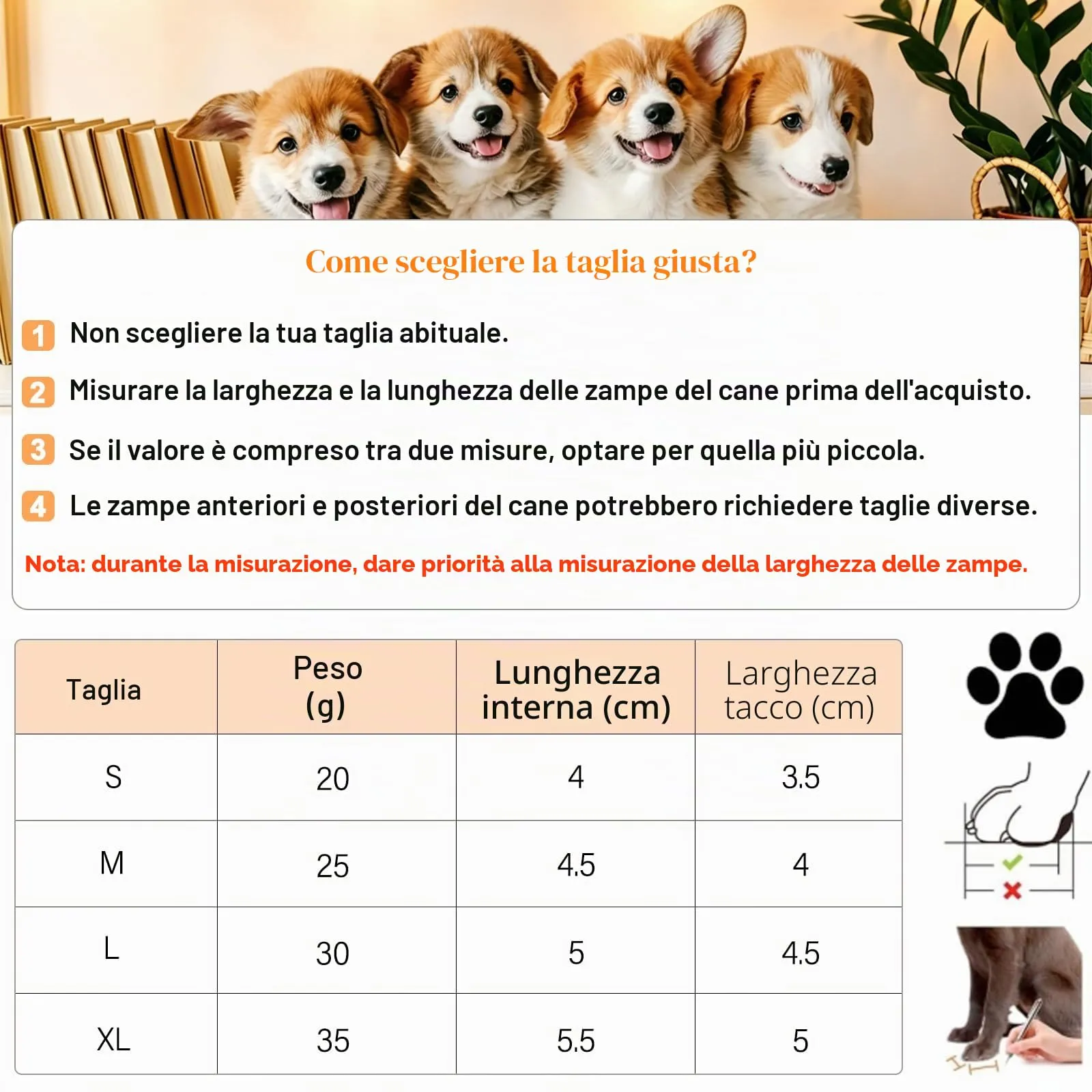 XIABYAYU Scarpe Estive per Cani Antiscivolo Traspiranti, 4 Pezzi, Verde M - immagine 2