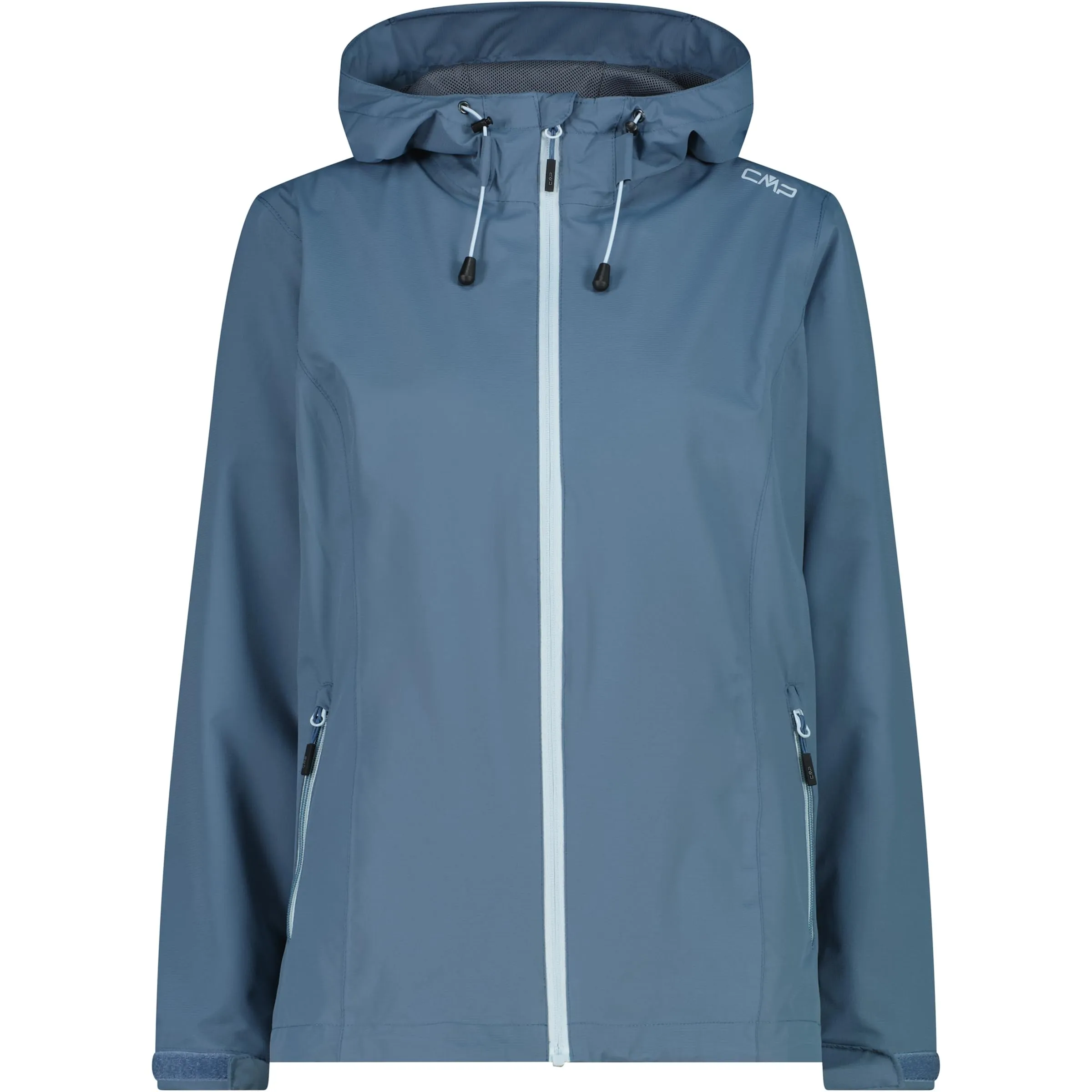 CMP Donna Rain Fix Hoodie Giacca, Space, S - immagine 1