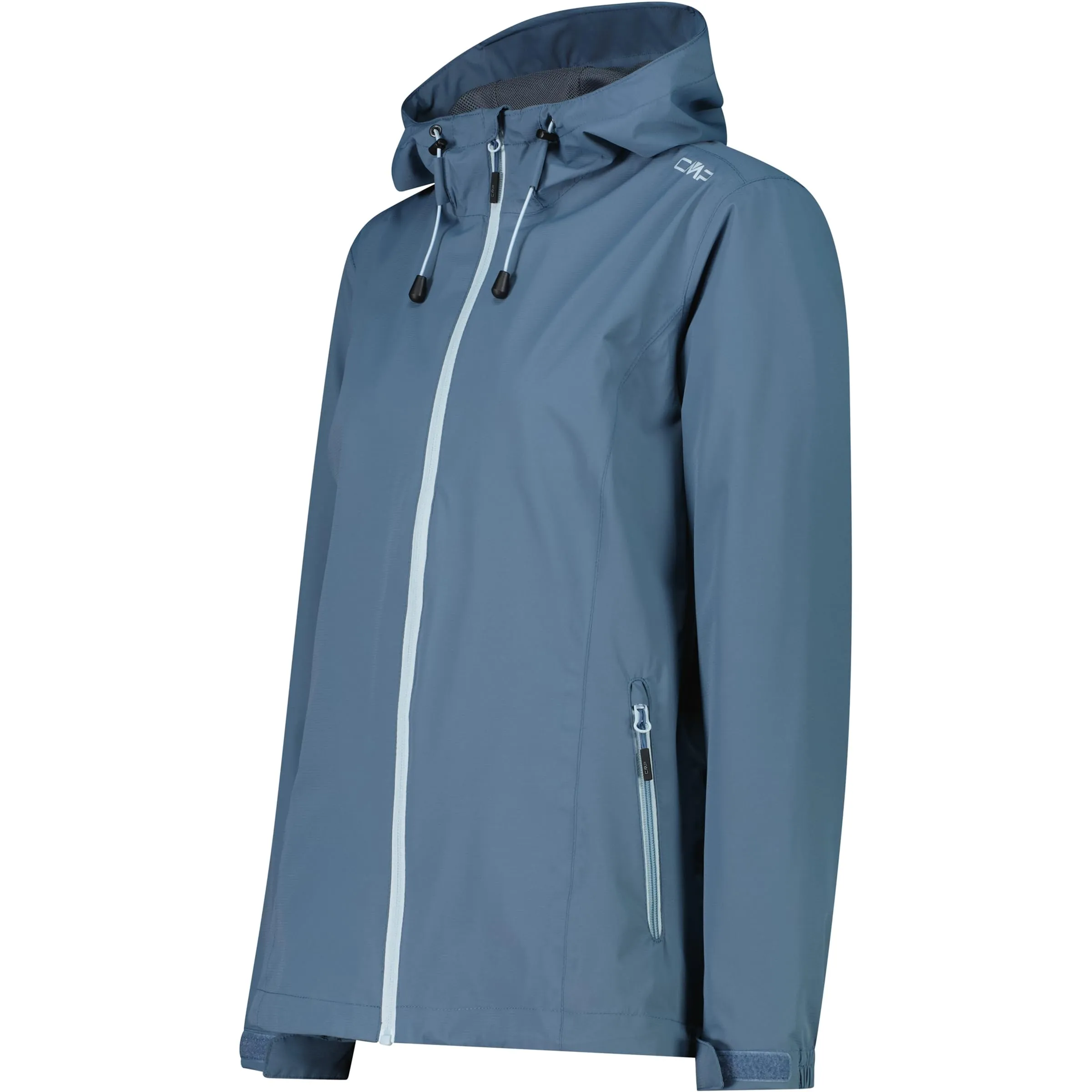 CMP Donna Rain Fix Hoodie Giacca, Space, S - immagine 3