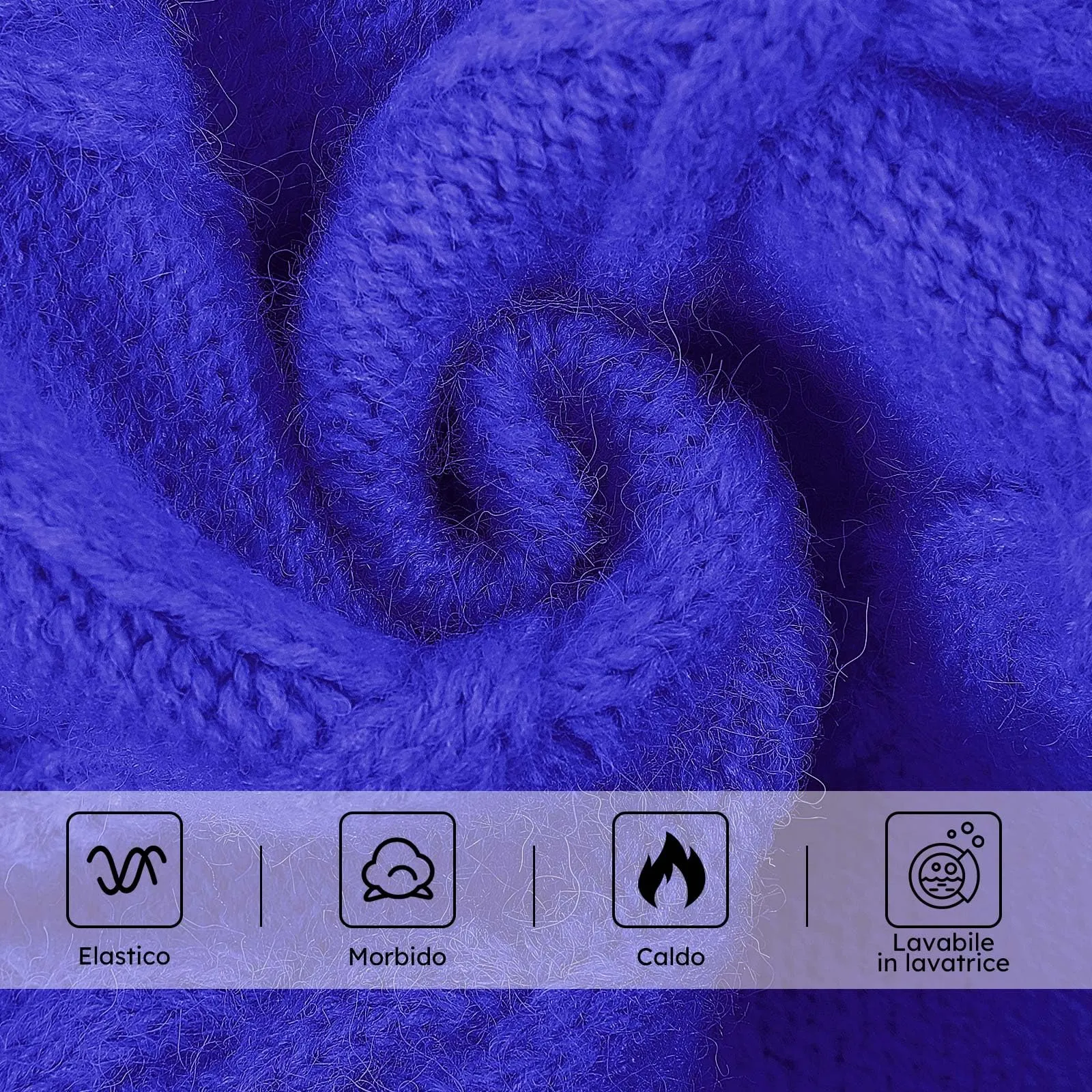 Queenmore Maglione per Cani Taglia M, Blu - immagine 2