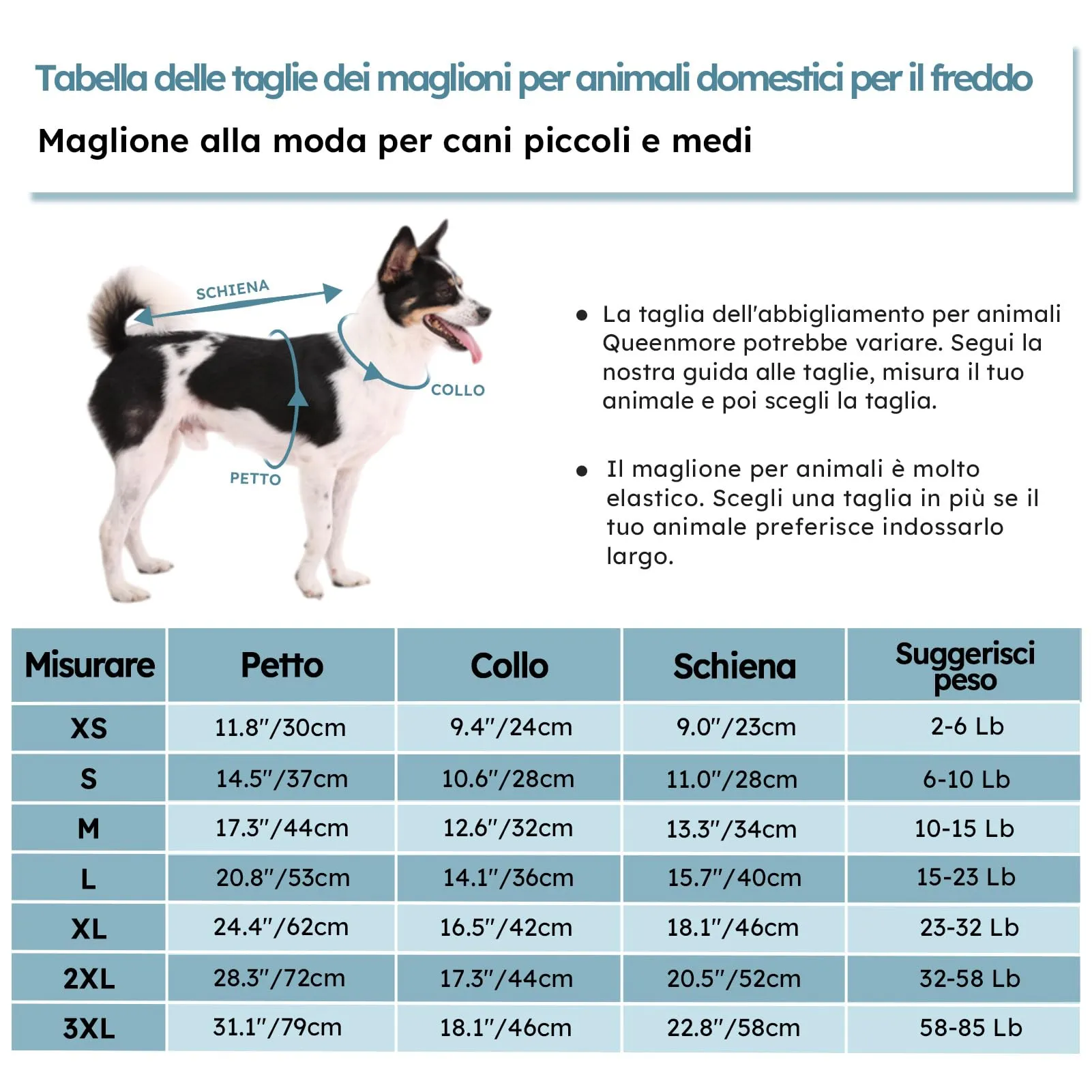 Queenmore Maglione a Trecce per Cani di Taglia Piccola e Media - immagine 4