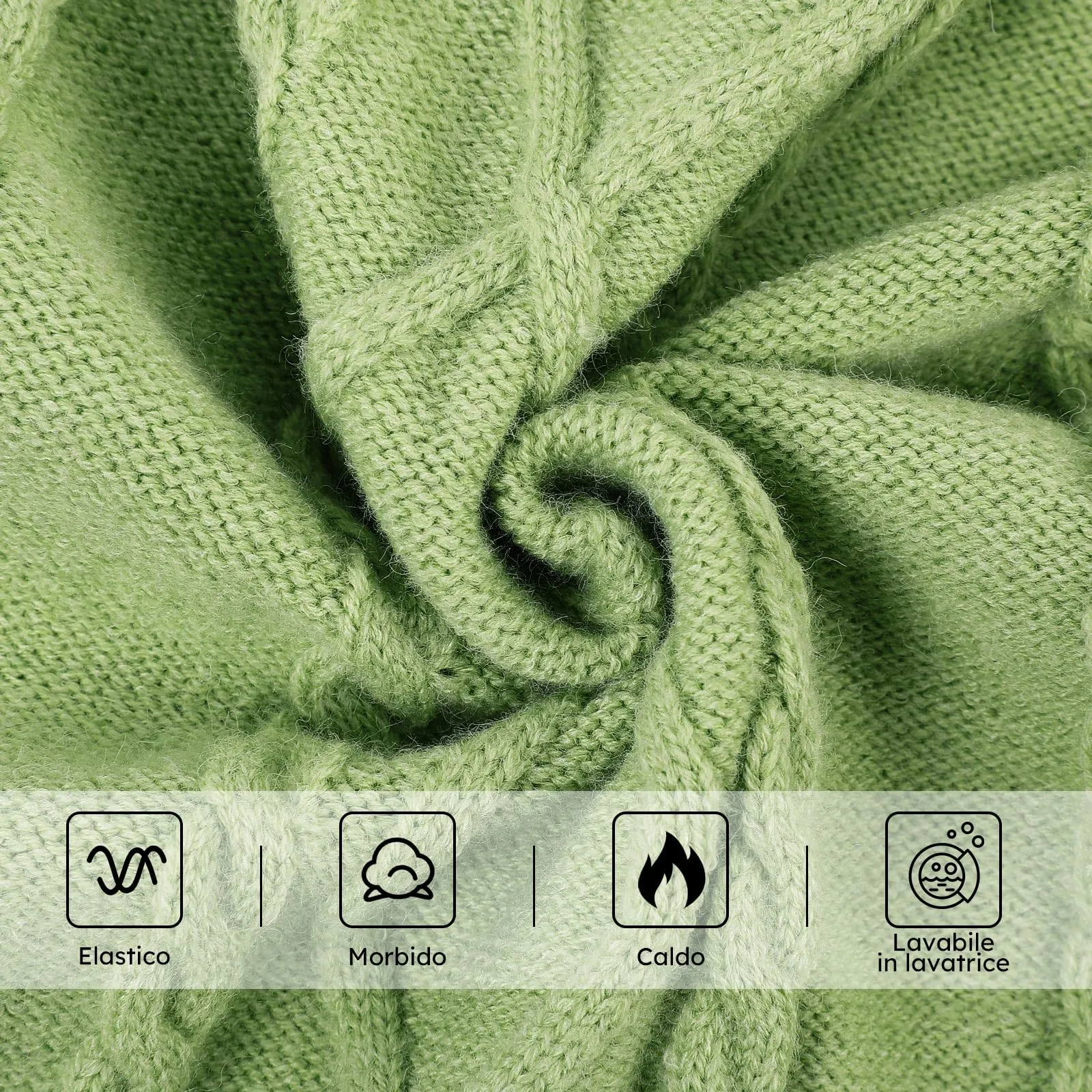 Queenmore Maglione per Cani, Verde, 2XL - immagine 2