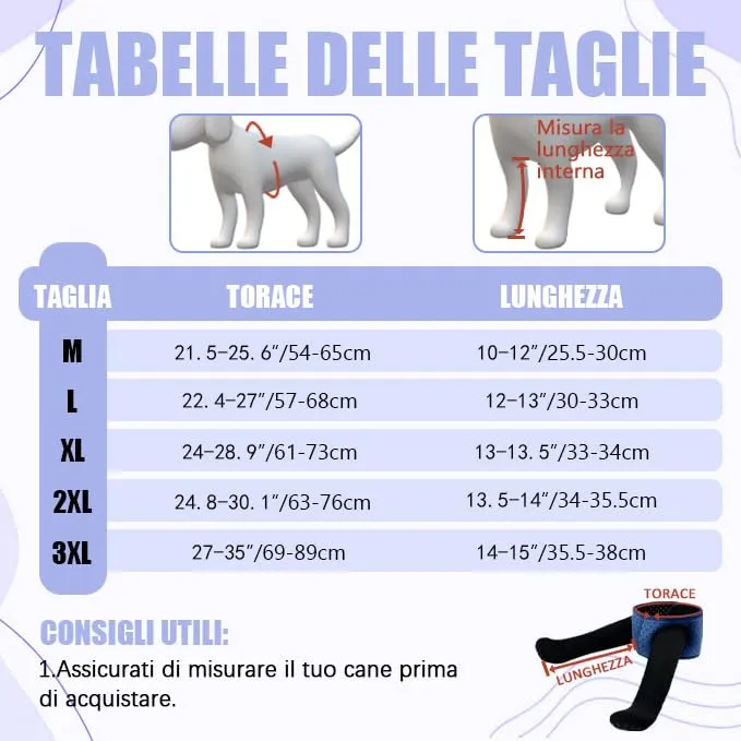 COODEO Calzini Anti-licking per Zampe di Cane, Protettori Antiscivolo Impermeabili per Protezione Post-Operatoria (Blu, 2XL) - immagine 4