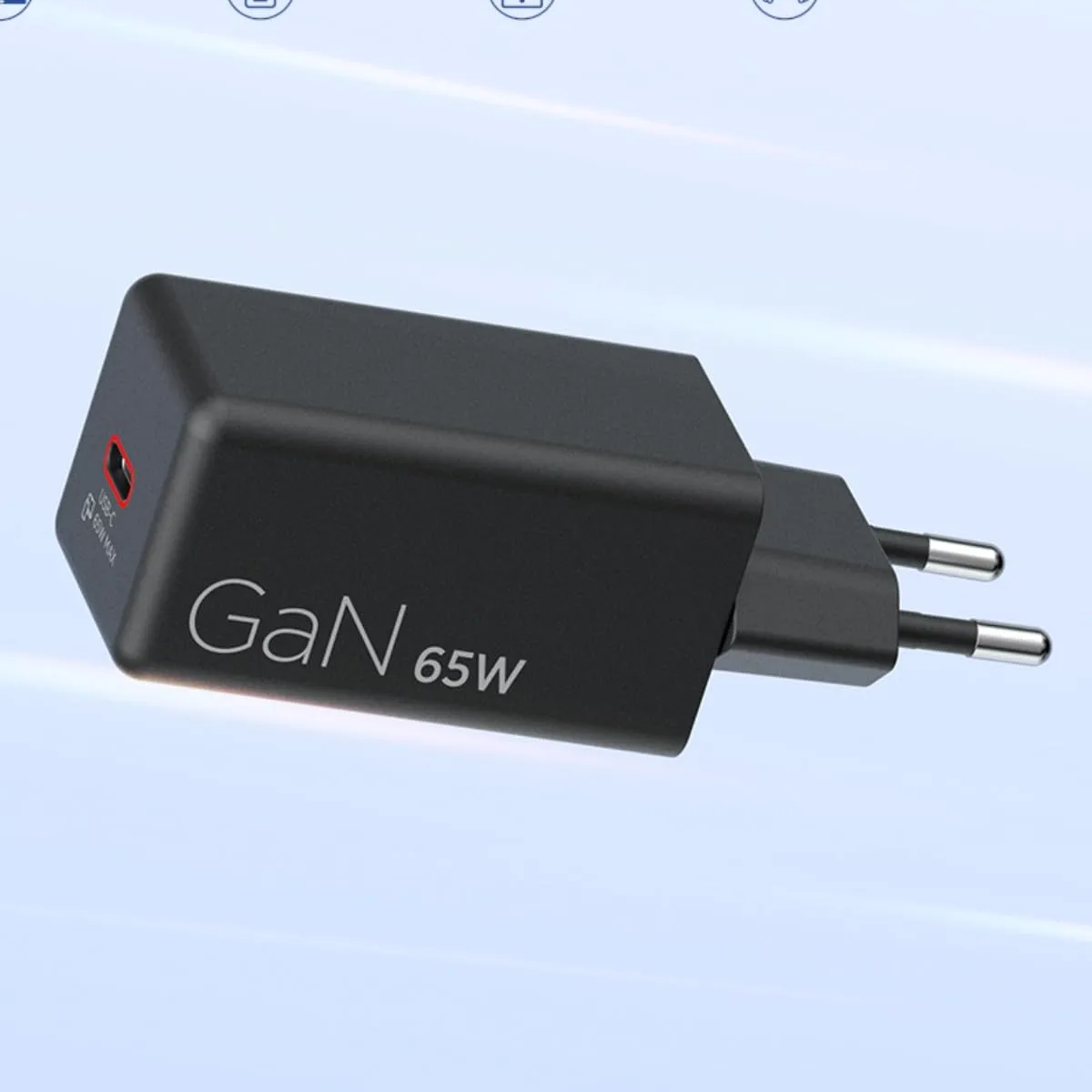 Lenovo Mini GaN USB-C 65W Charger with 2m USB-C Cable - immagine 6