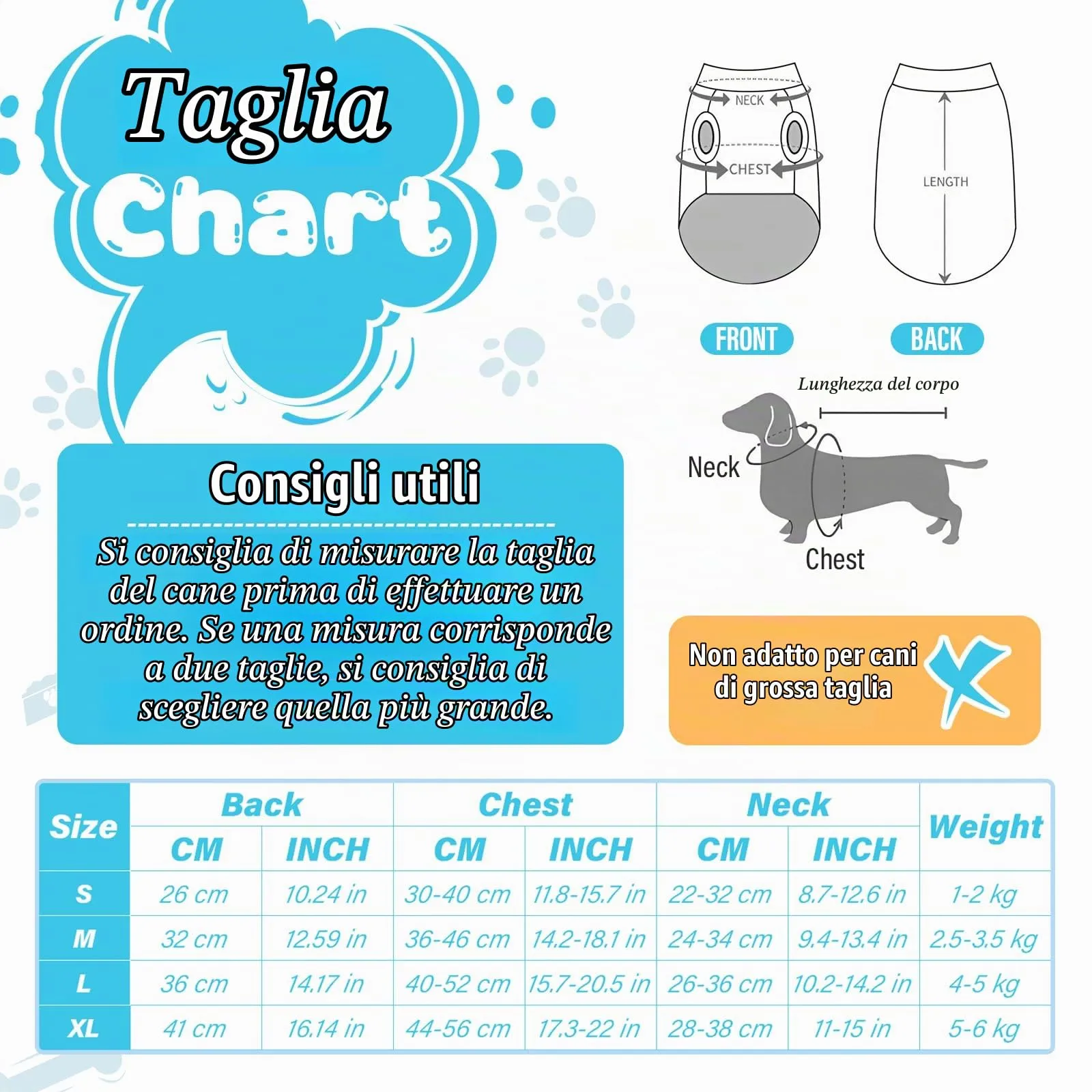 Fiohiros Maglioncino per Cani e Gatti, Taglia L, Rosa + Grigio - immagine 6