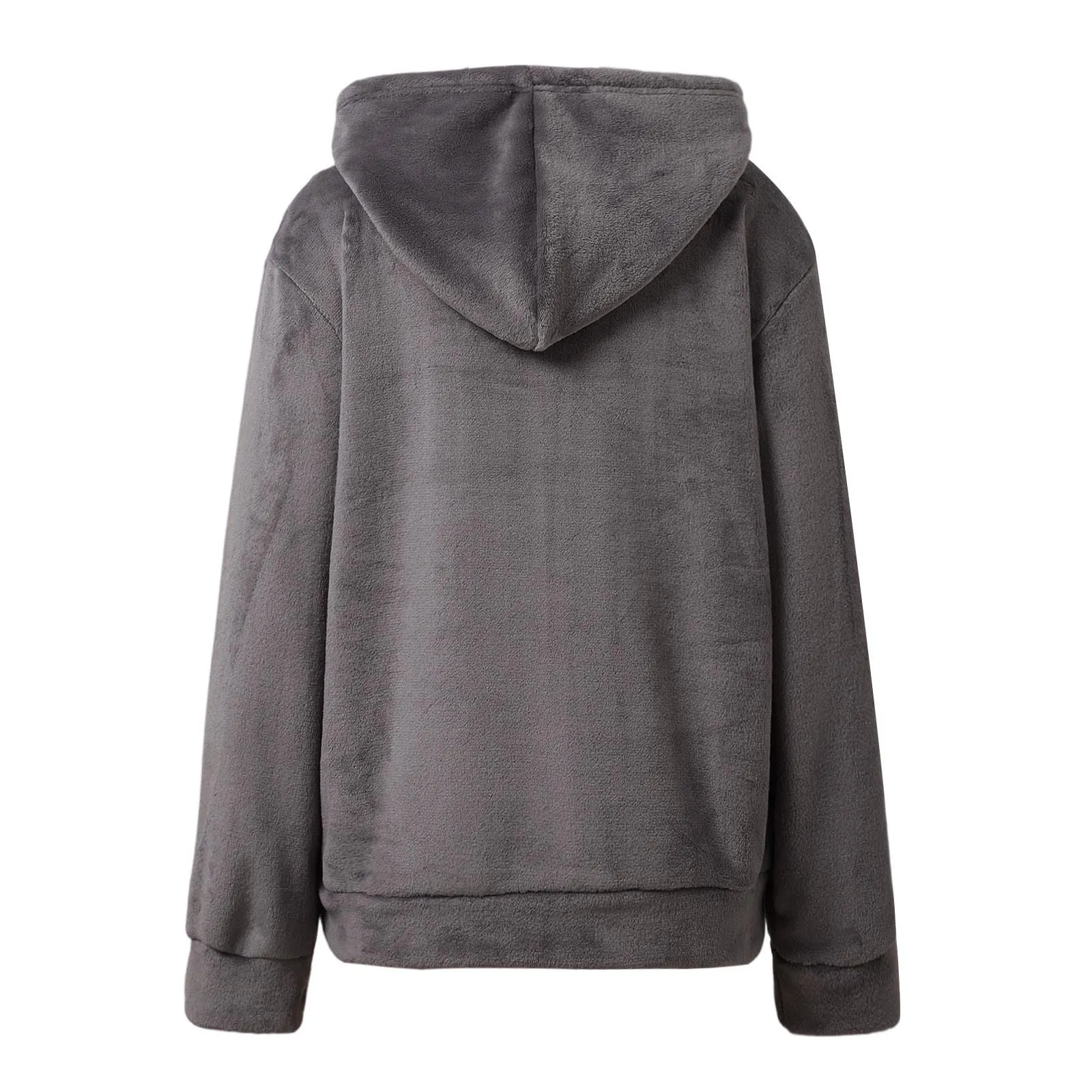 Felpa con Cappuccio Donna con Tasca Porta Animali per Cani e Gatti - immagine 5