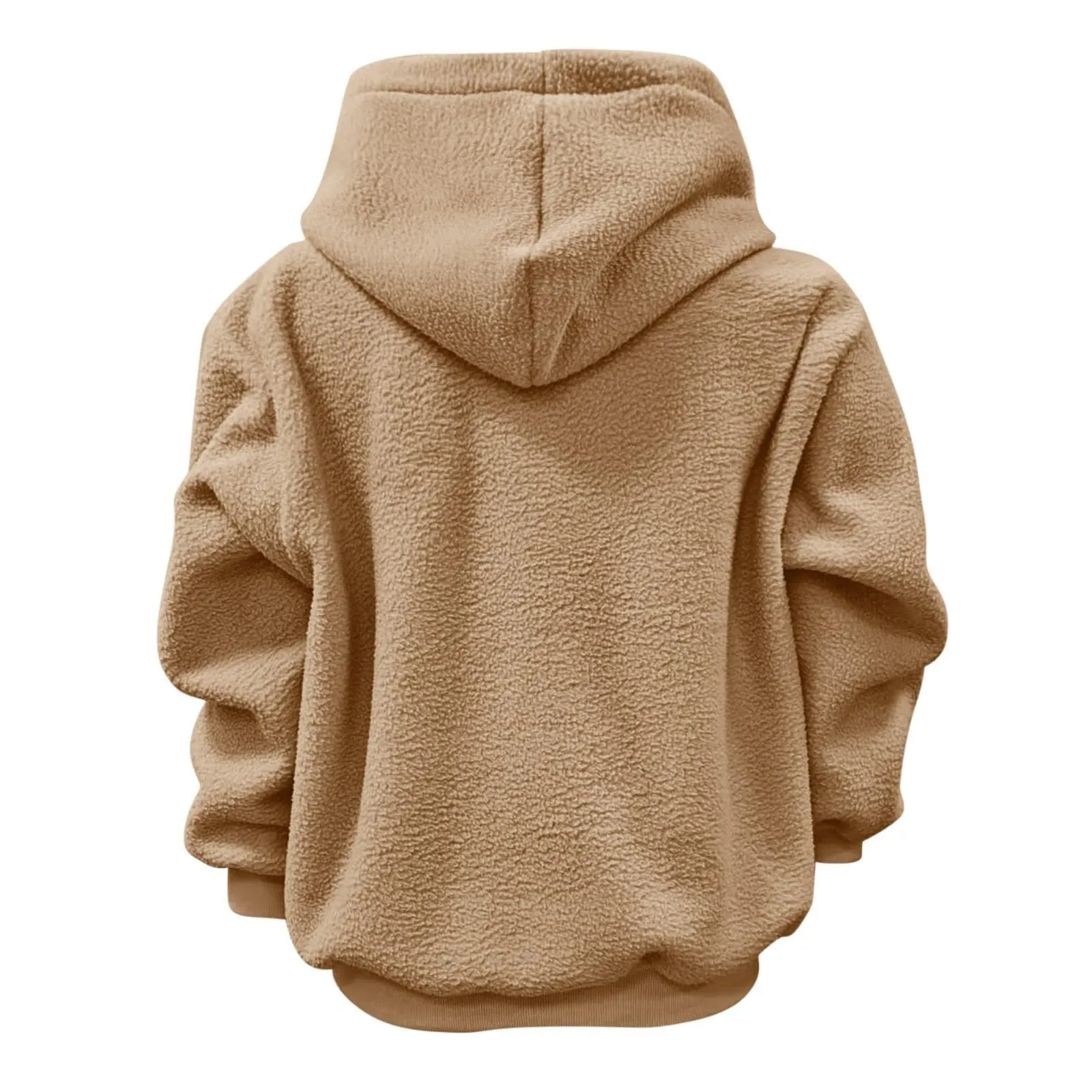 Felpa con Cappuccio Donna con Tasca Porta Animali per Cani e Gatti, Pullover Casual Invernale - immagine 7