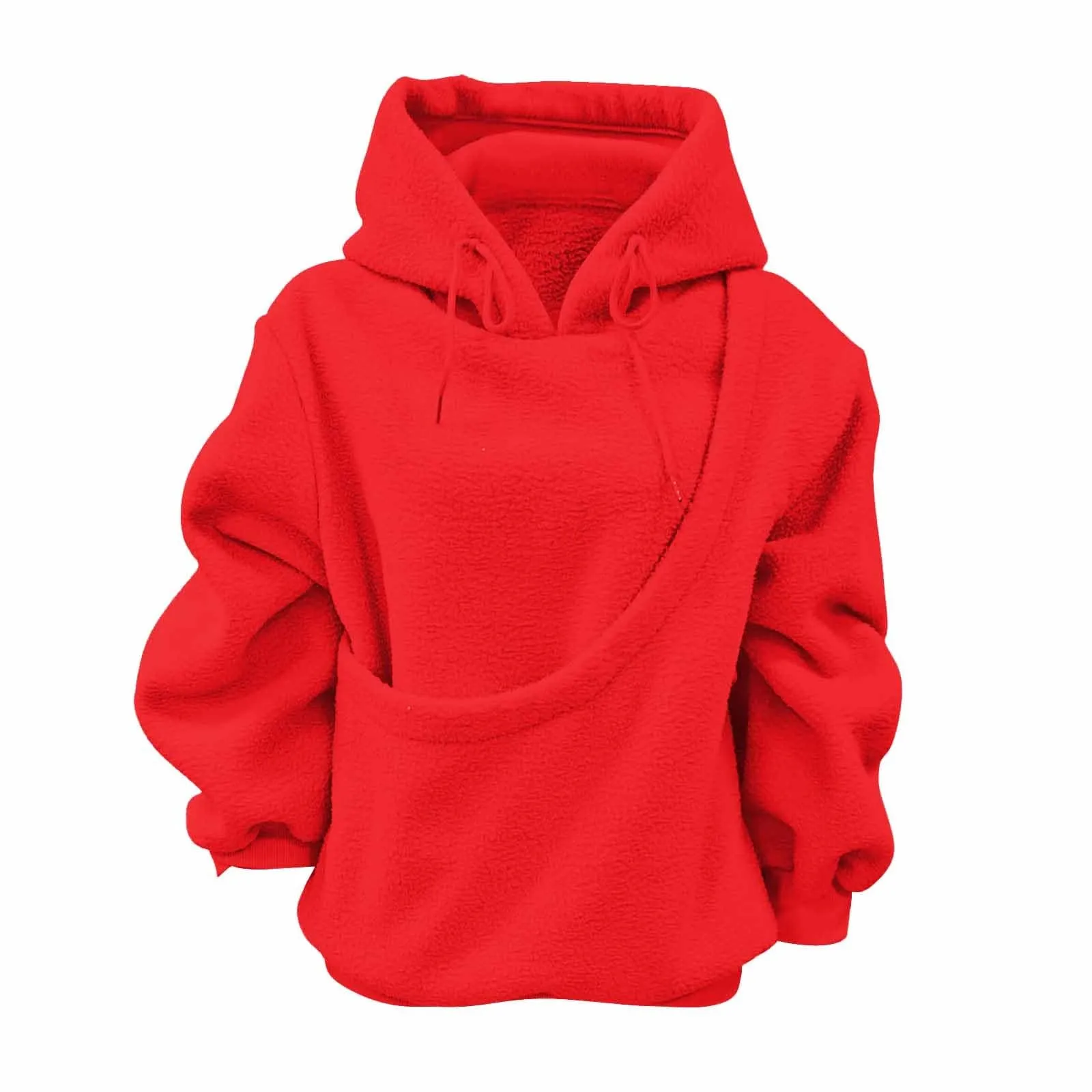 Generico Felpa con Cappuccio e Tasca Porta Animali per Cani e Gatti, Pullover Casual Invernale - immagine 6