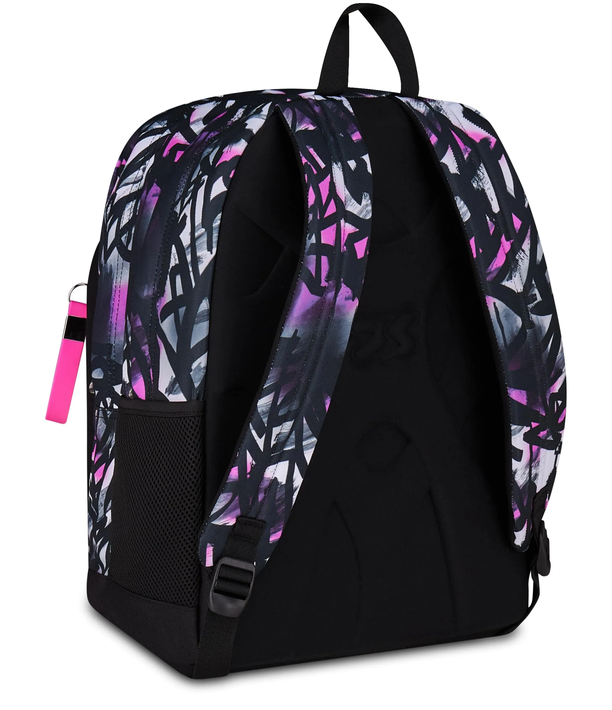 Seven New Fit Zaino Starnova, Doppio Scomparto, Fucsia/Nero - immagine 5