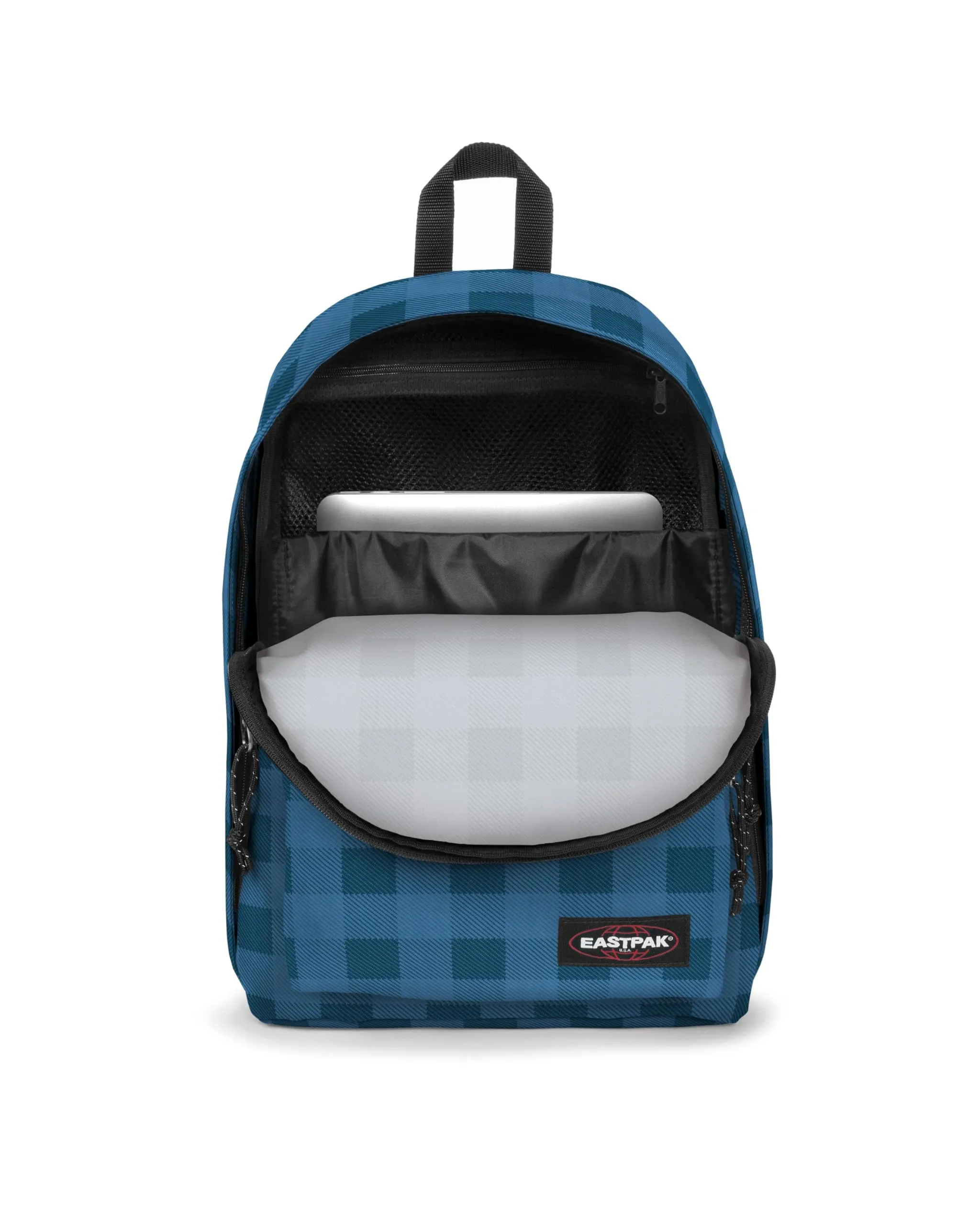 Eastpak Out of Office Zaino 27L, Scomparto Laptop 13–15”, Checker Blue - immagine 2