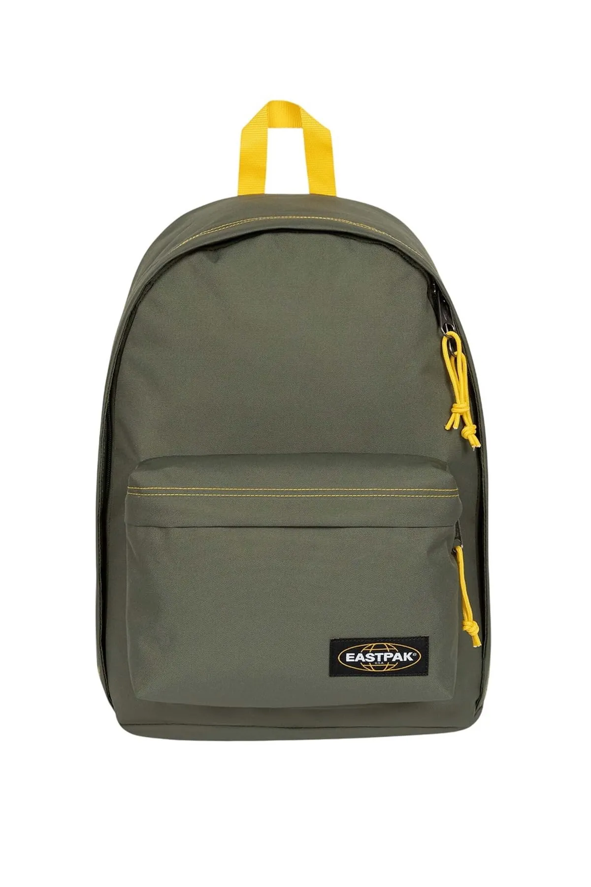 Eastpak Out of Office Zaino 27L, 44 x 29.5 x 22 cm, Scomparto Laptop 13–15”, Kontrast Khaki Yellow - immagine 5