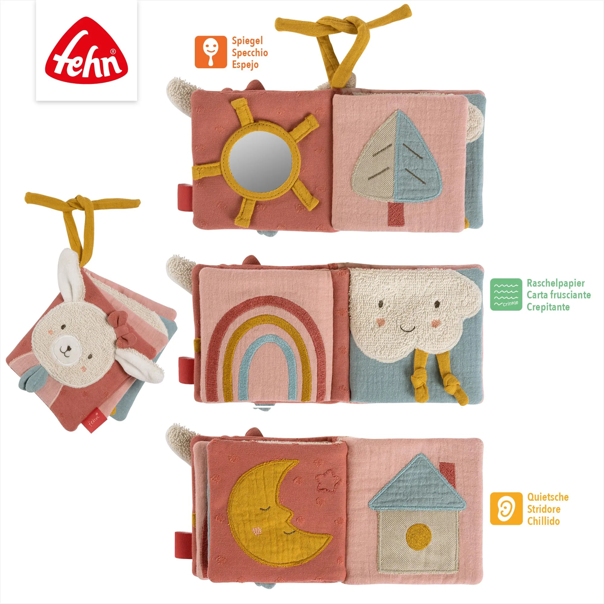 Fehn Libro in tessuto Coniglio - immagine 3