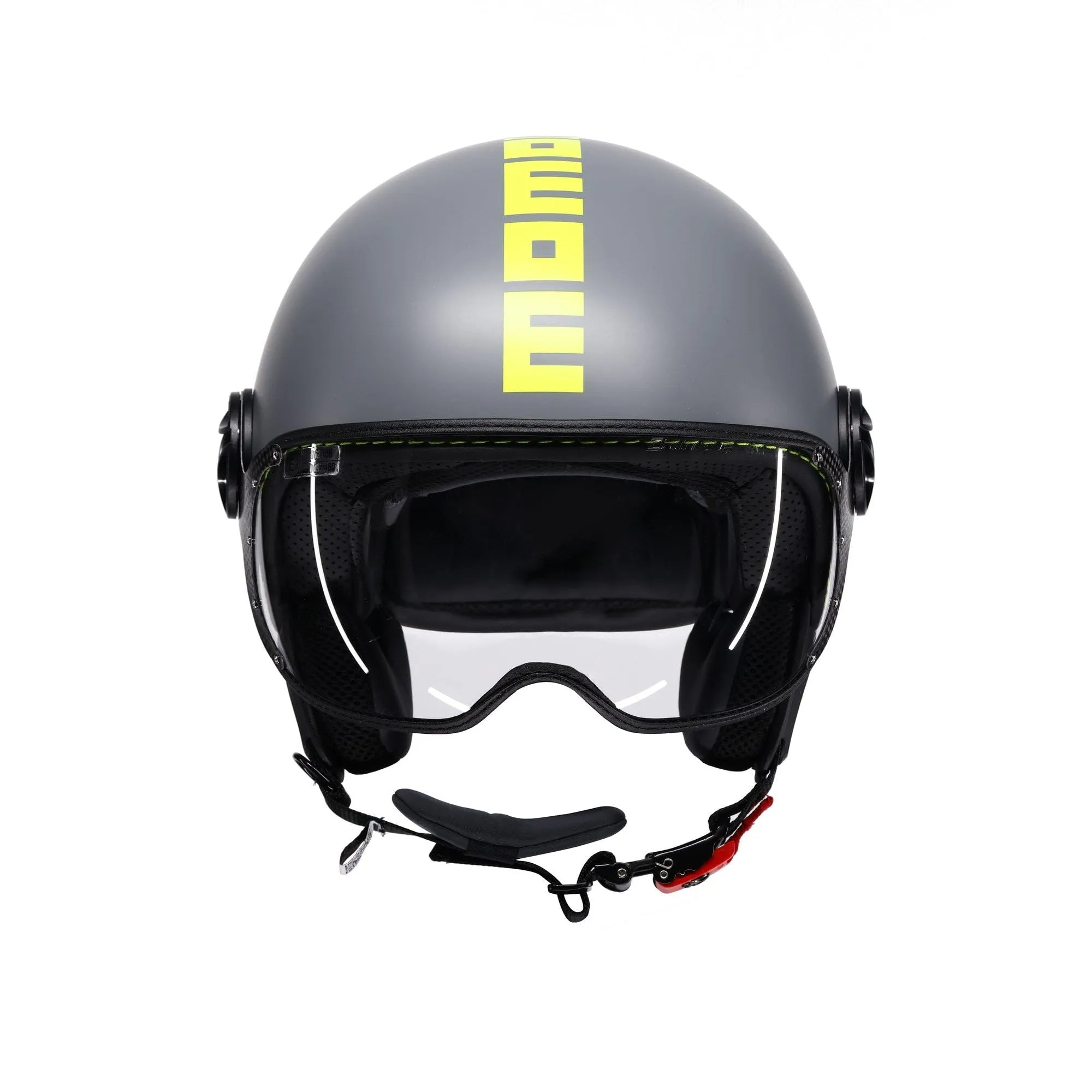 Momo Design FGTR Classic E2206, Grigio opaco fluo/Giallo fluo, L - immagine 2