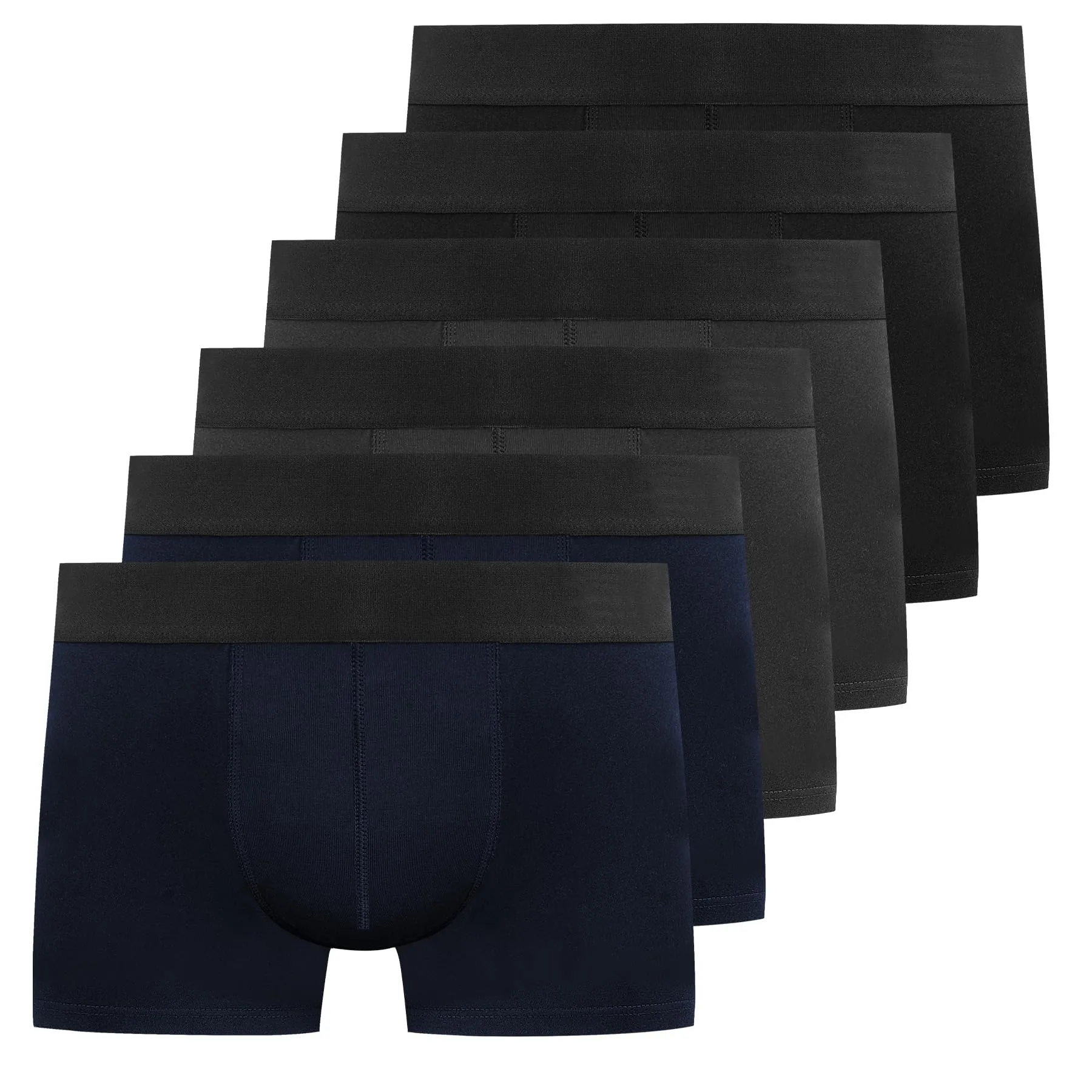 YouShow Boxer Uomo in Cotone Elasticizzato, 6 Pezzi - immagine 1